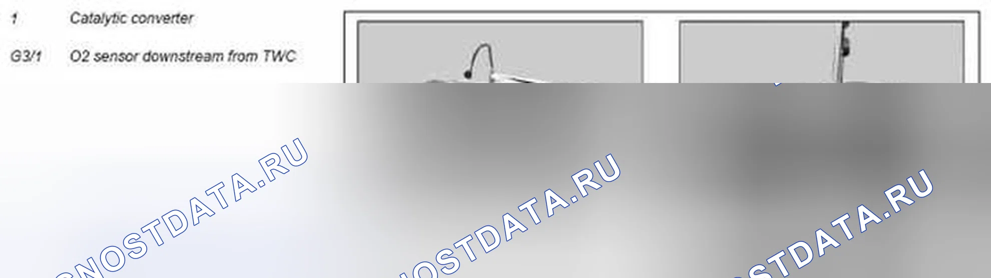 Рис. 65: Демонтаж / монтаж датчика O2 - AR07.04-P-0080MCU. Kia Soul I
