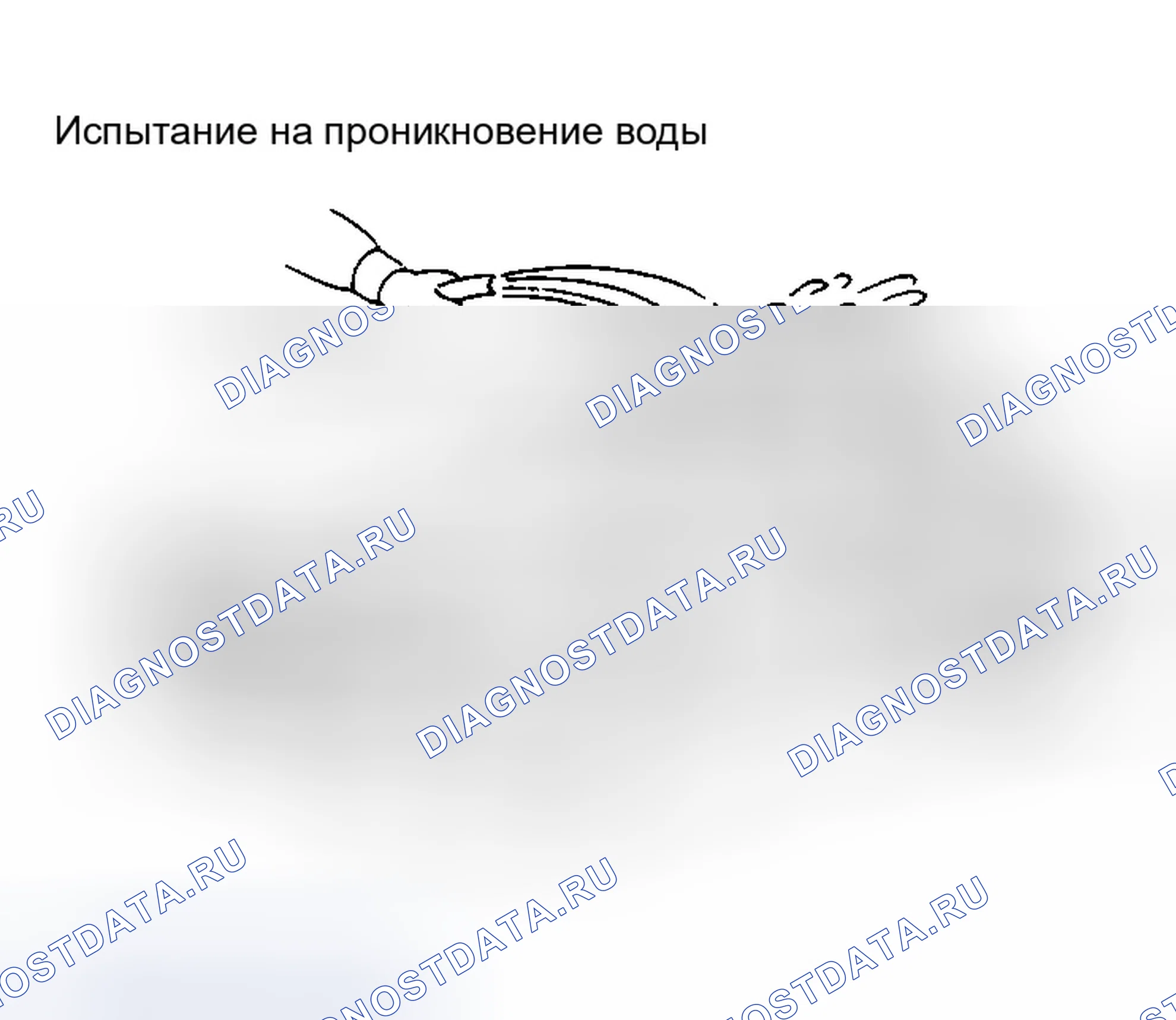 Рис. 55: Проникновение воды. Infiniti Q45 III