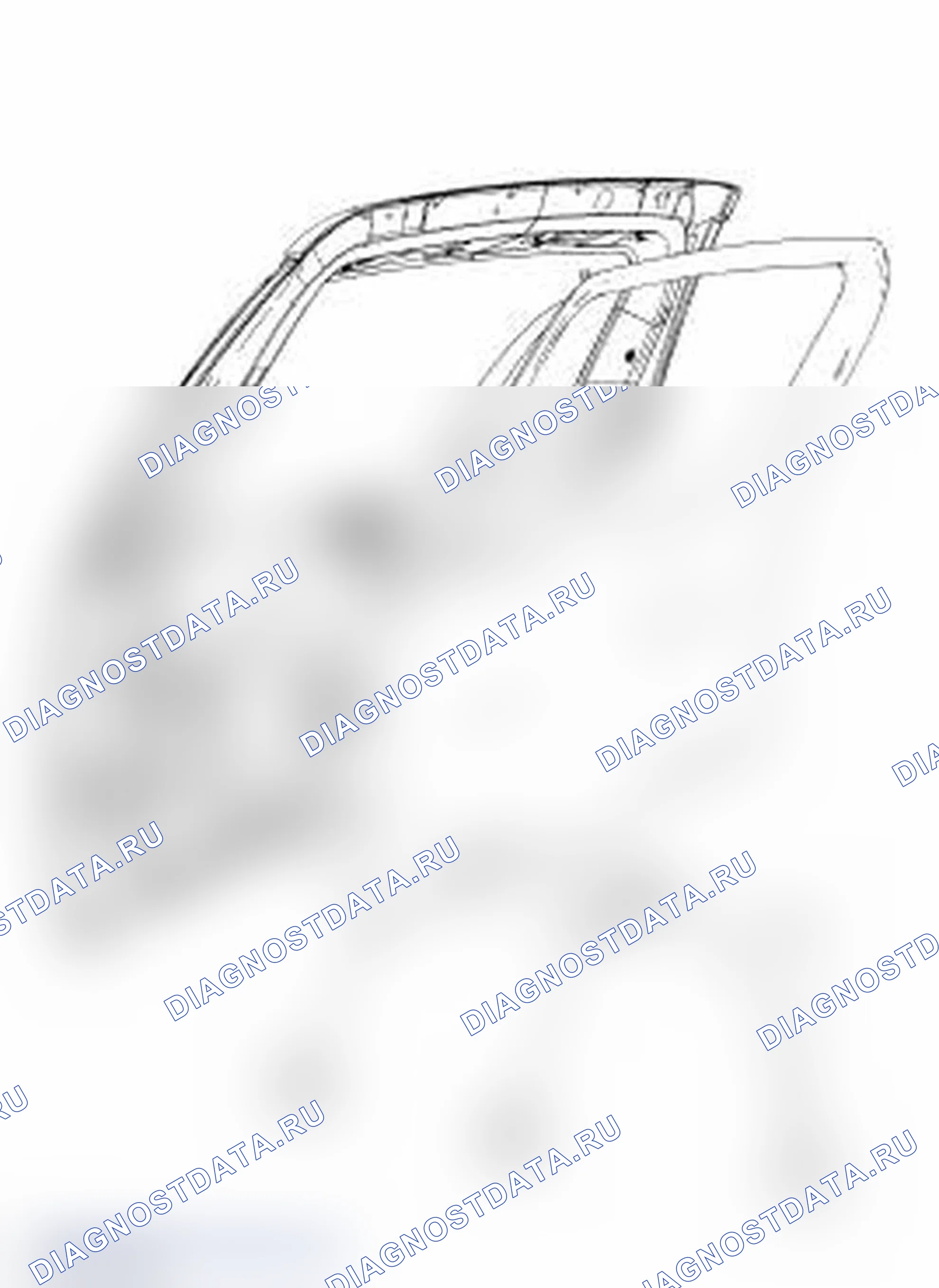 Рис. 3: обивка затвора. Ford Explorer IV