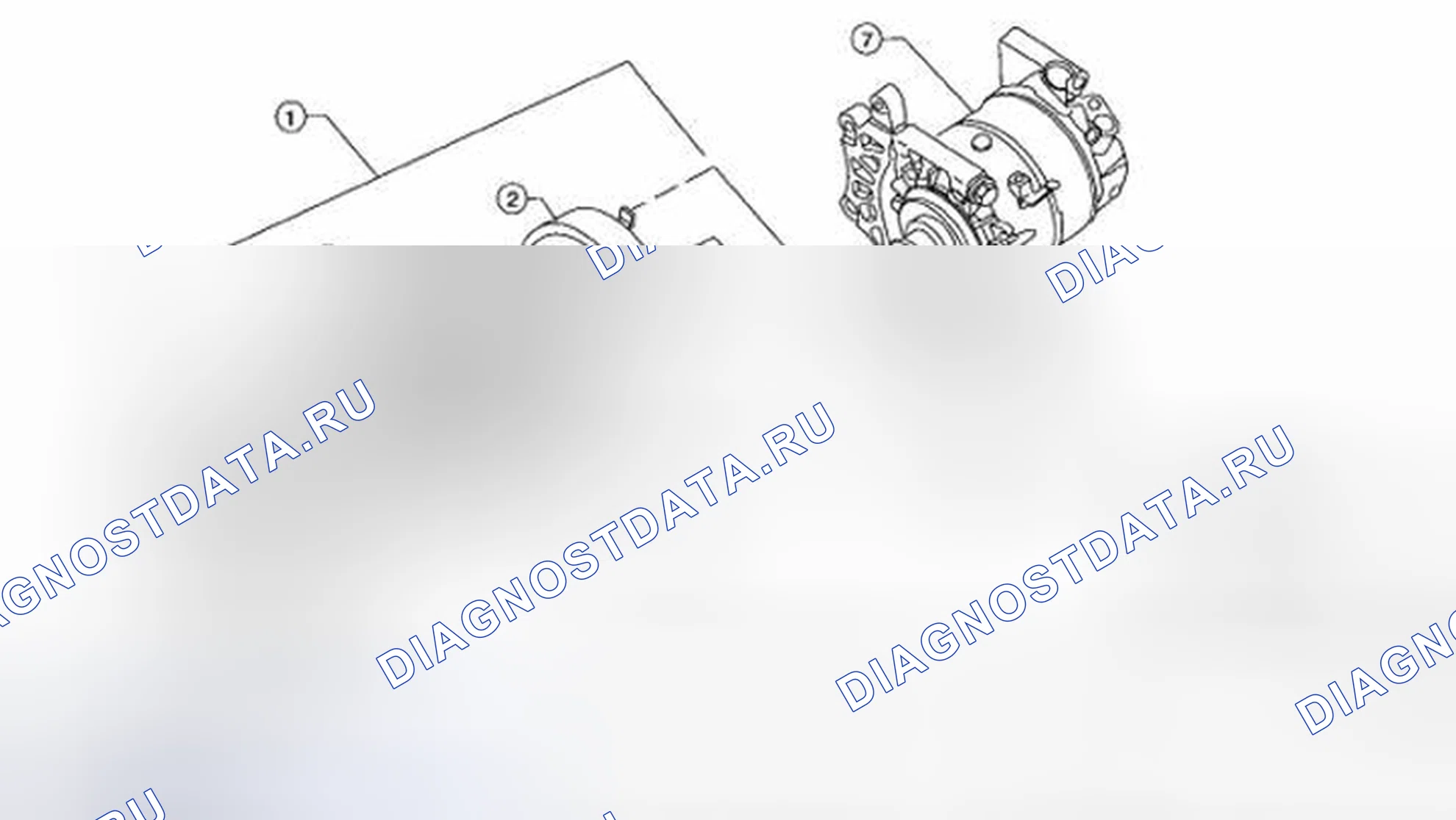 Рис. 137: Демонтаж и монтаж сцепления компрессора. Honda S660 I