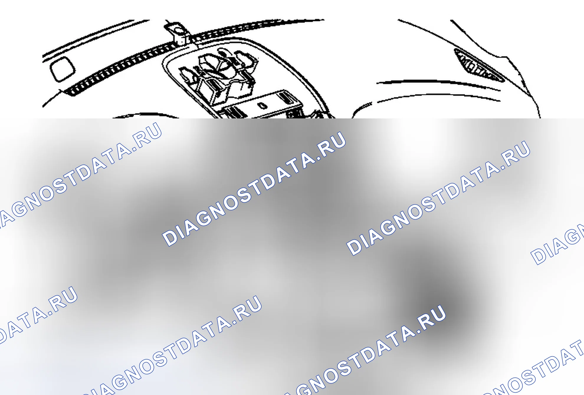 Рис. 23: Замена узла радиоуправления. Chevrolet Equinox II