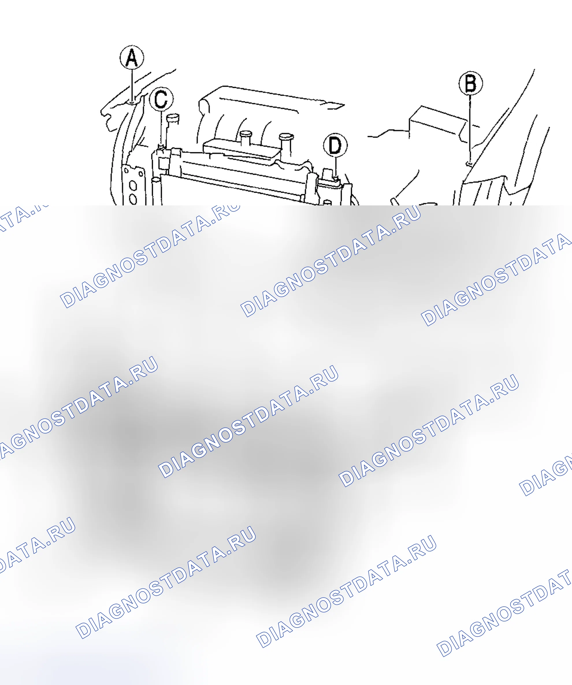 Рис. 28: СНЯТИЕ / УСТАНОВКА ПАНЕЛИ КОЖУХА. Honda CR-V I рестайлинг
