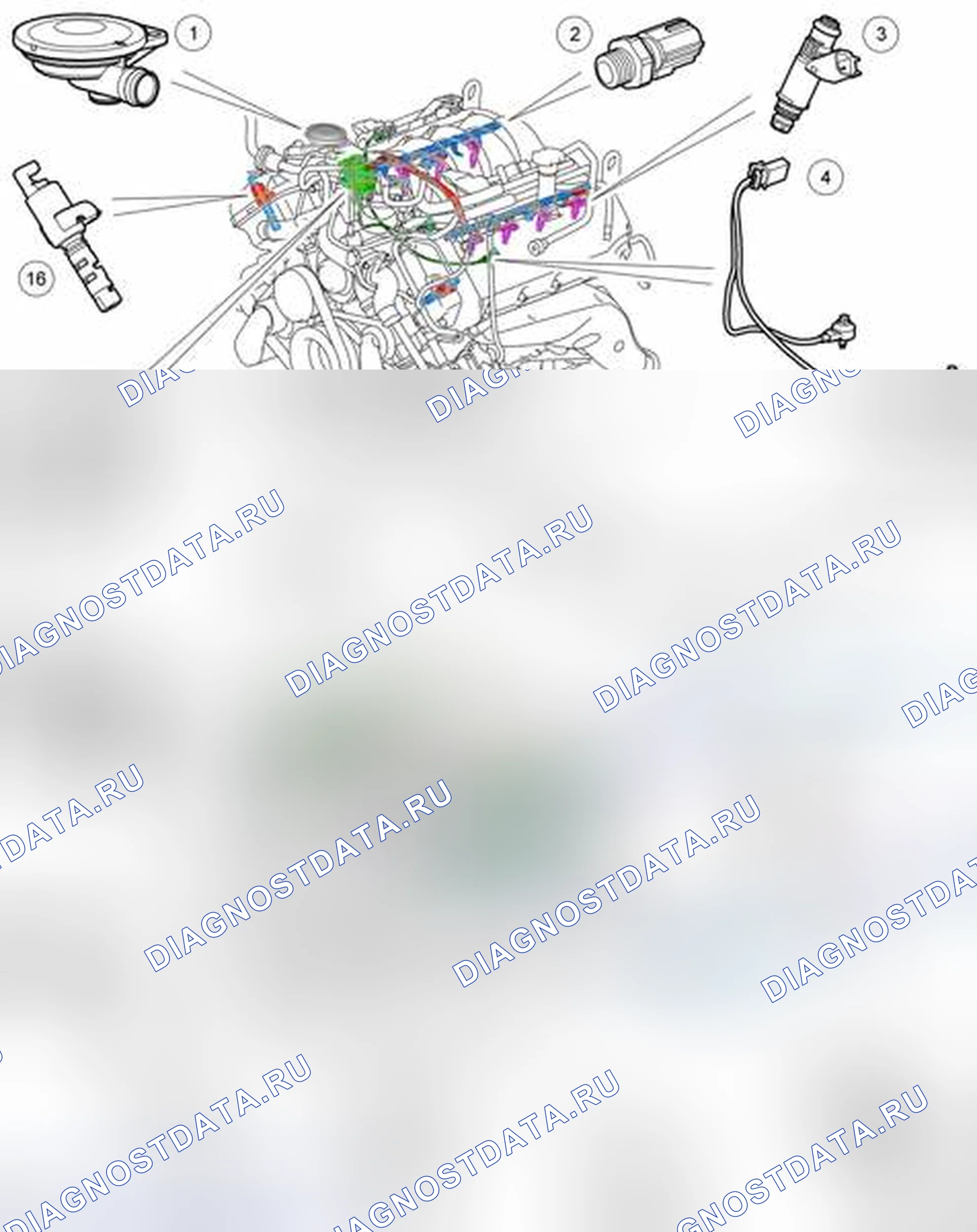 Рис. 29: РАСПОЛОЖЕНИЕ КОМПОНЕНТОВ (ЛИСТ 1 ИЗ 2). Land Rover Range Rover L322