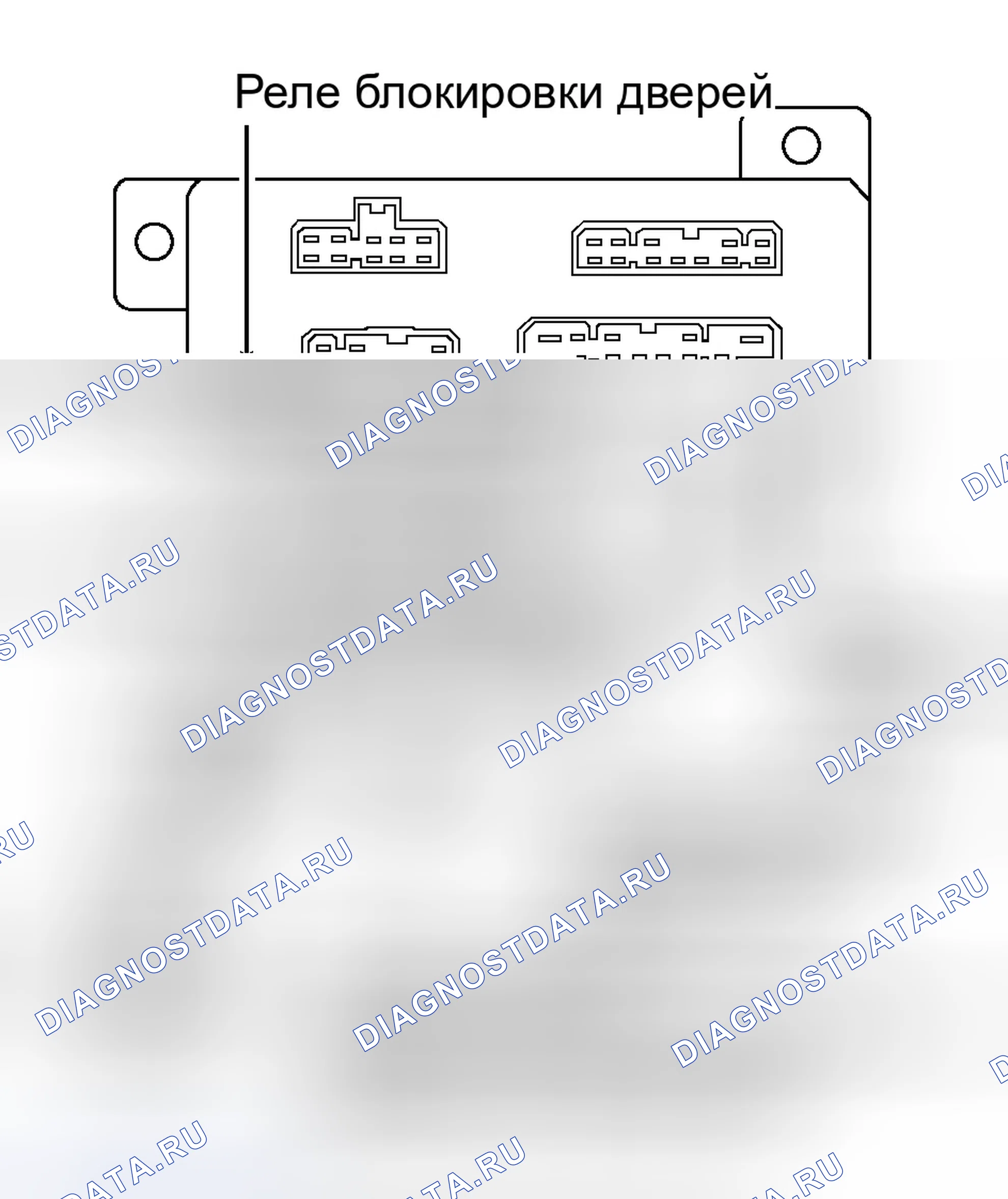 Рис. 8: Идентификация предохранителей и реле (LHS и New Yorker). Chrysler New Yorker XIV