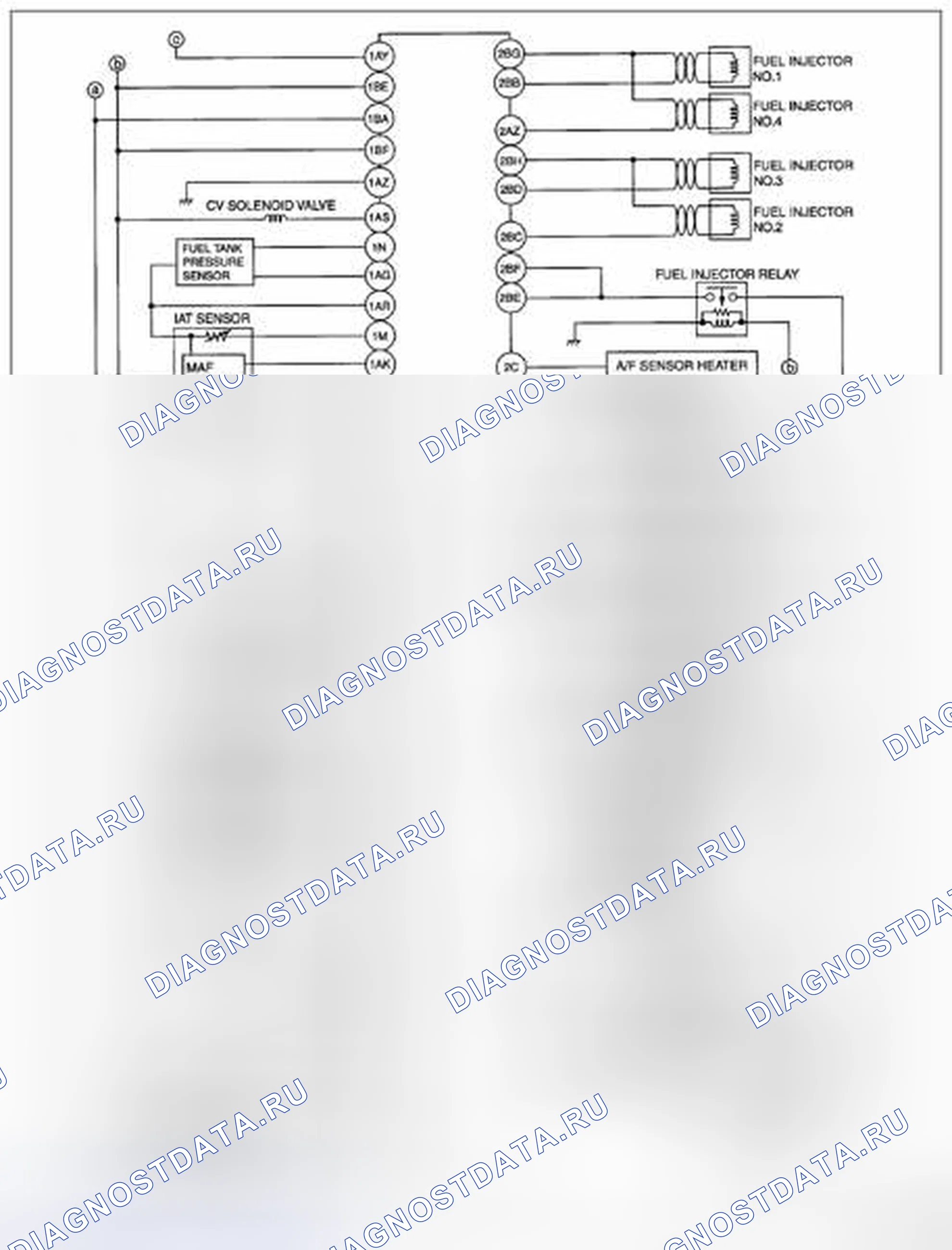 Рис. 4: электросхема СИСТЕМЫ УПРАВЛЕНИЯ [L3 С ТП]. Mazda CX-7 I рестайлинг