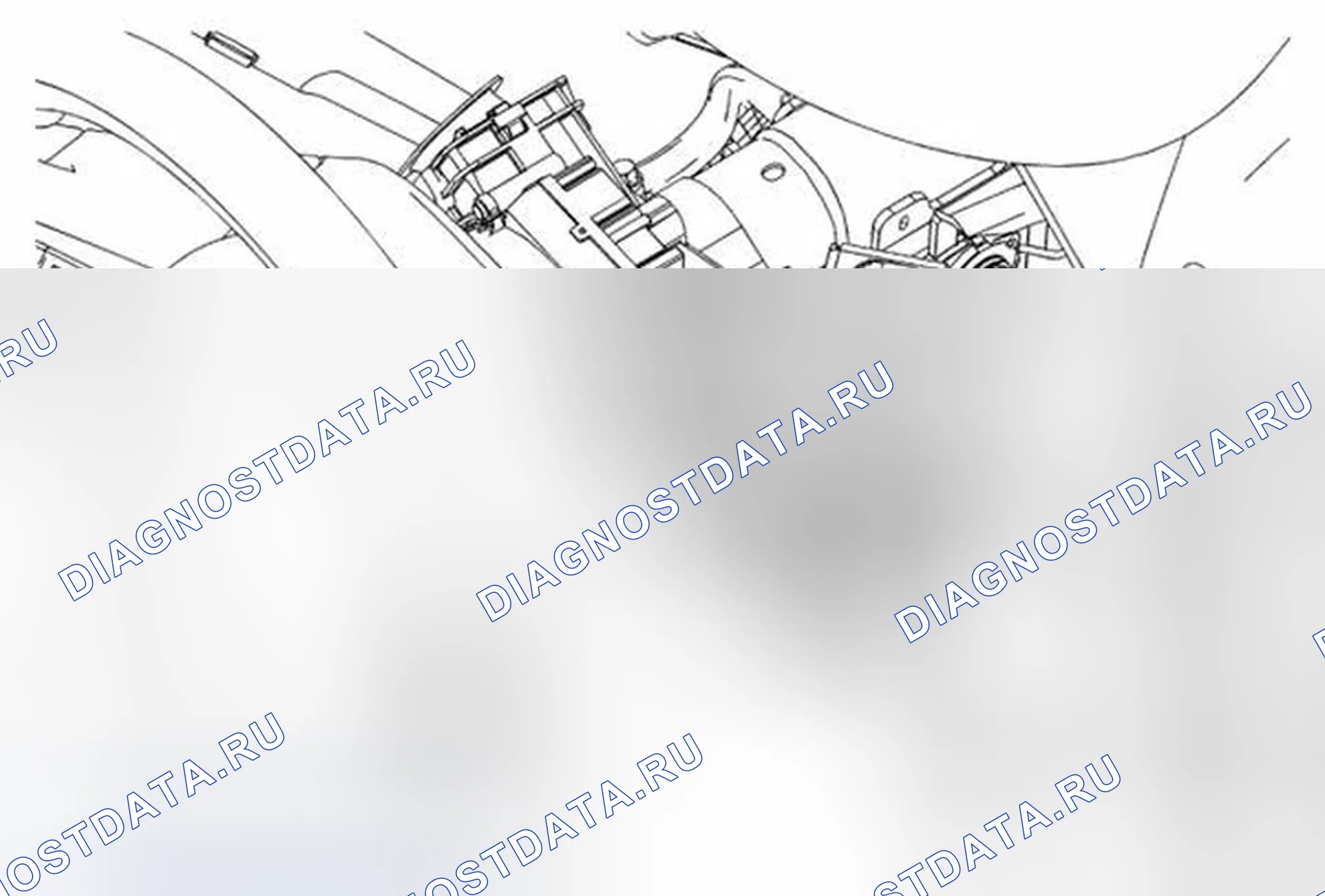 Рис. 31: Замена стеклоочистителя и переключателя омывателя (Encore). Buick Encore I