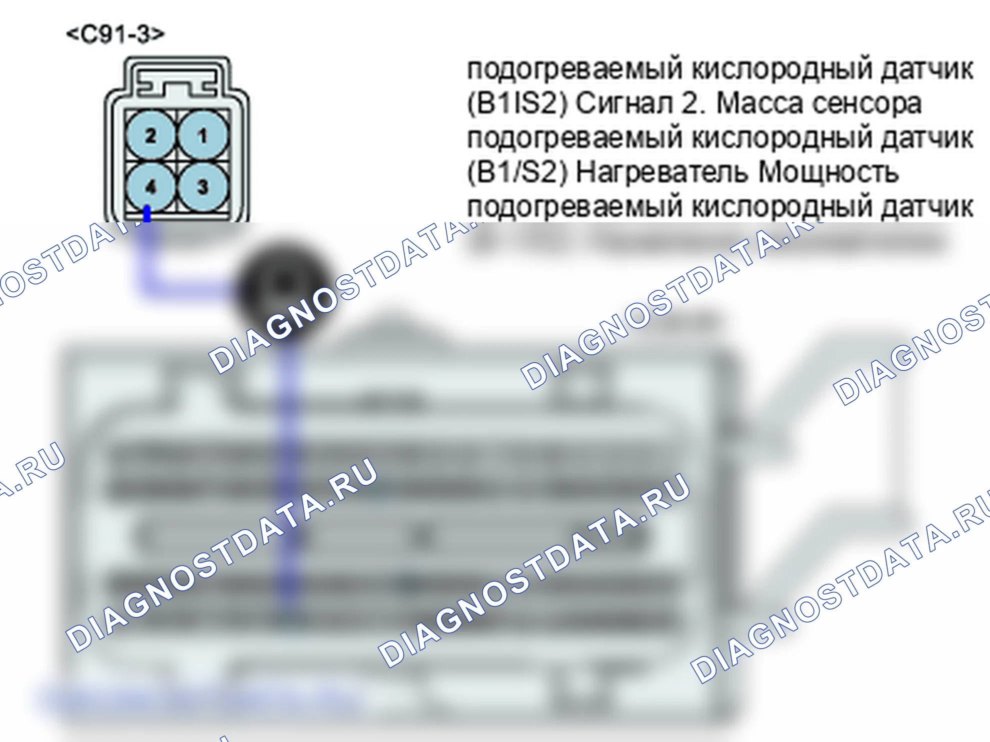 P0037: подогреваемый кислородный датчик Цепь нагревателя разряжена (блок 1/датчик 2). Hyundai Santa Fe CM