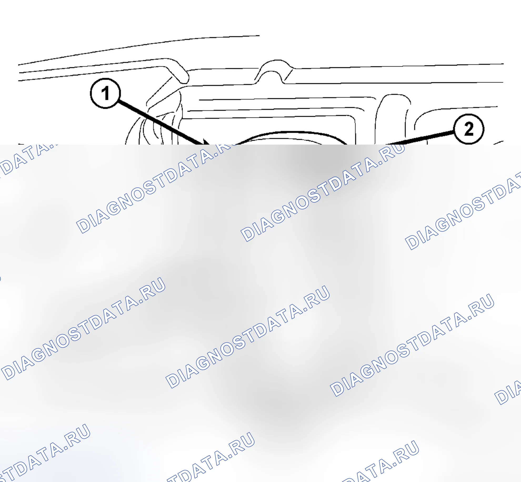 Рис. 19: СОПЛО ЗАДНЕЙ ШАЙБЫ. Jeep Commander I