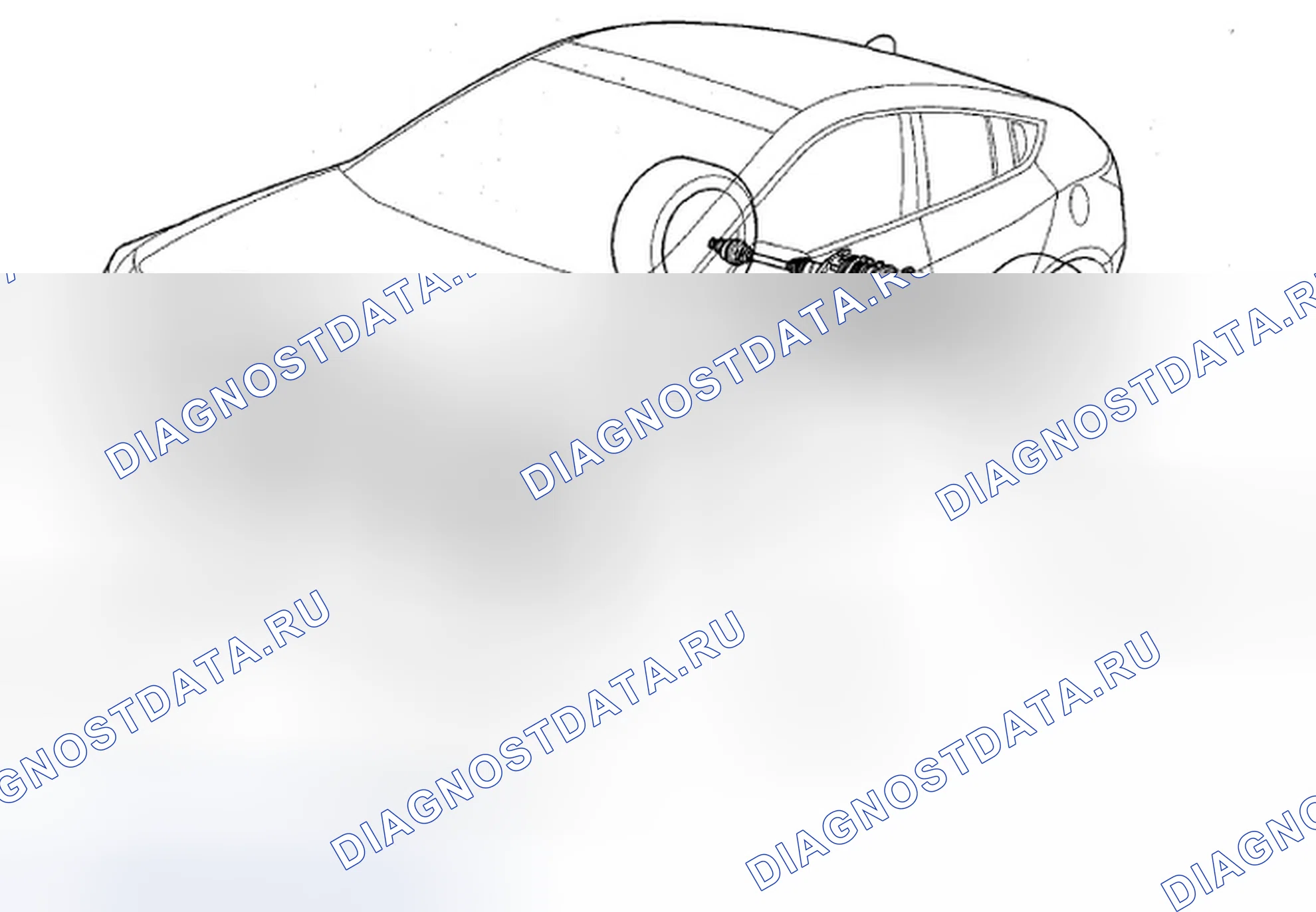 Рис. 2: Индекс расположения компонентов. Acura ZDX I