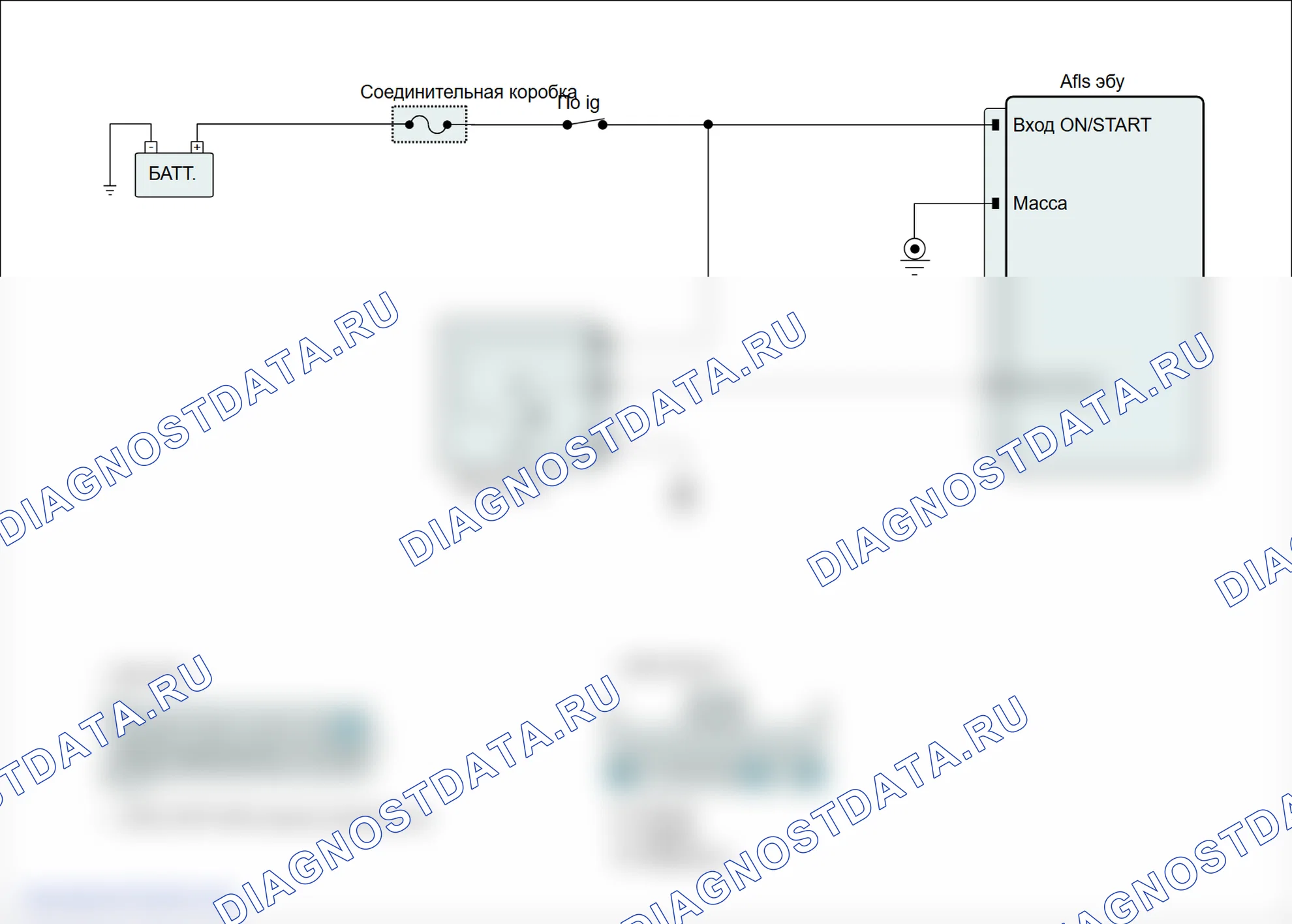 B1510: сбой переключателя/кнопки AFLS. Hyundai Genesis BH