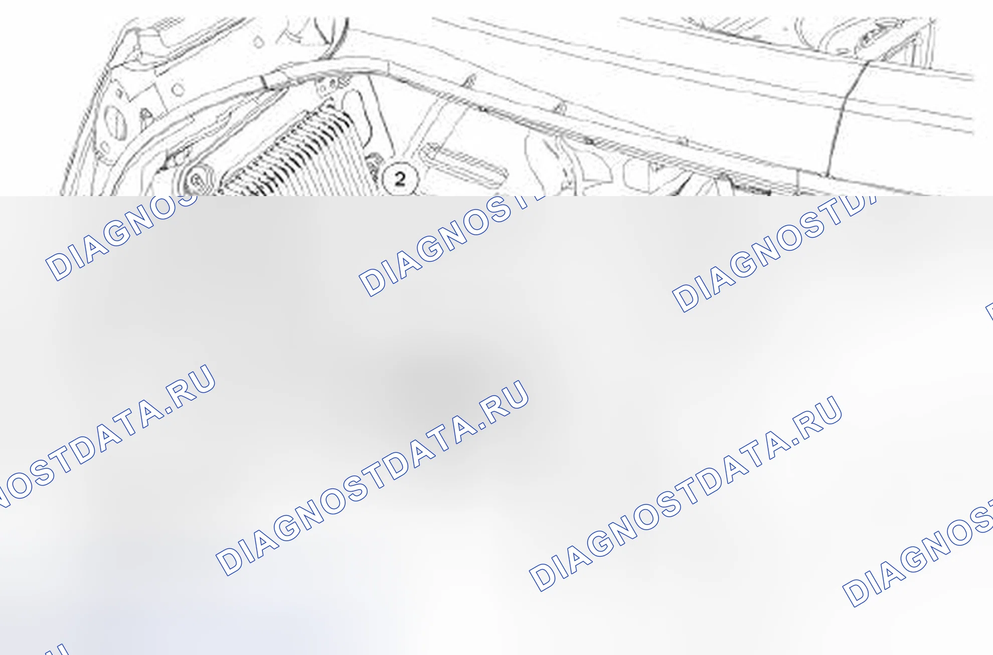 Рис. 104: Усилитель сабвуфера. Hyundai ix55 I