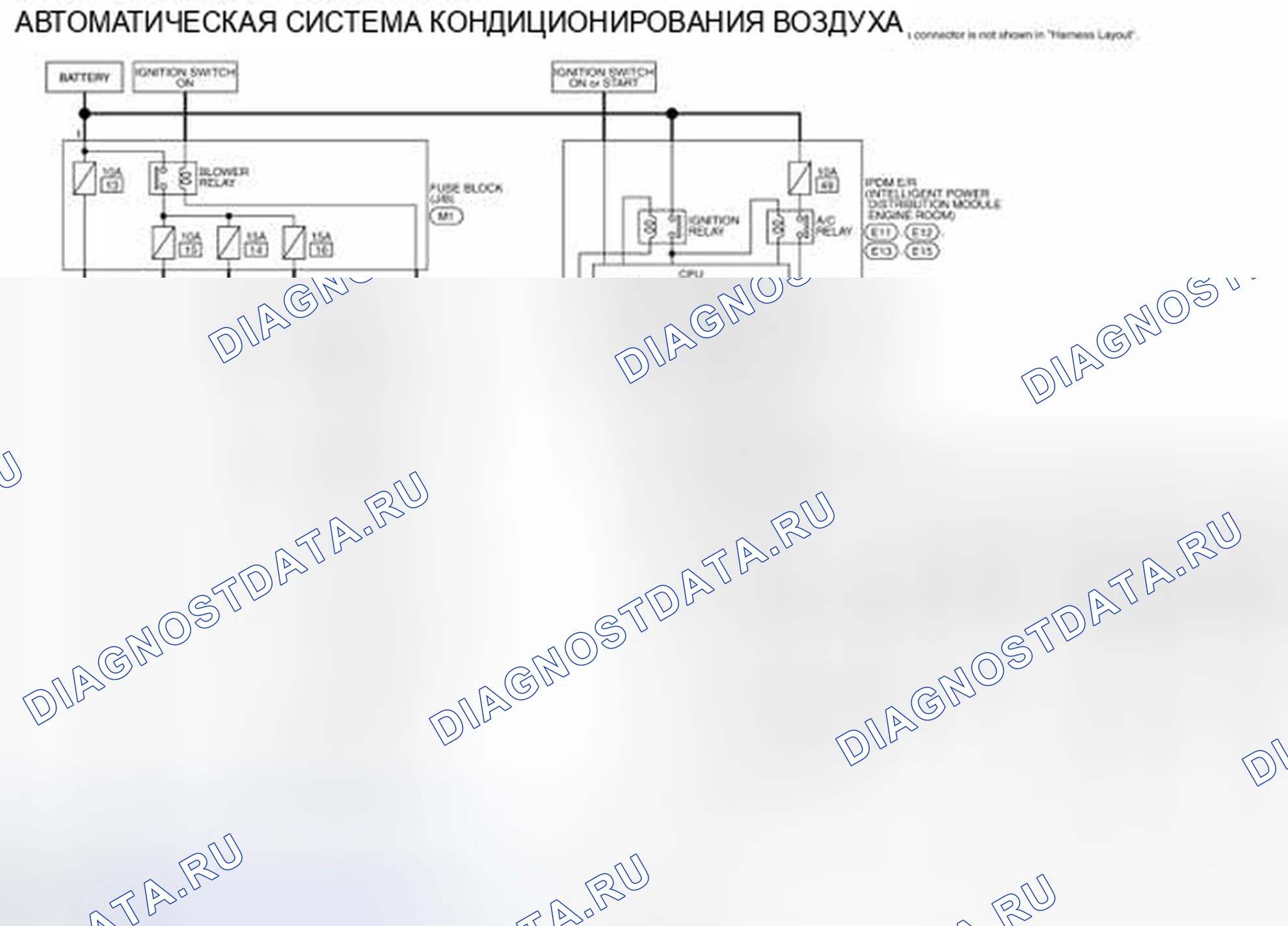 Рис. 91: электросхема. BMW 4 серия F32/F33 рестайлинг