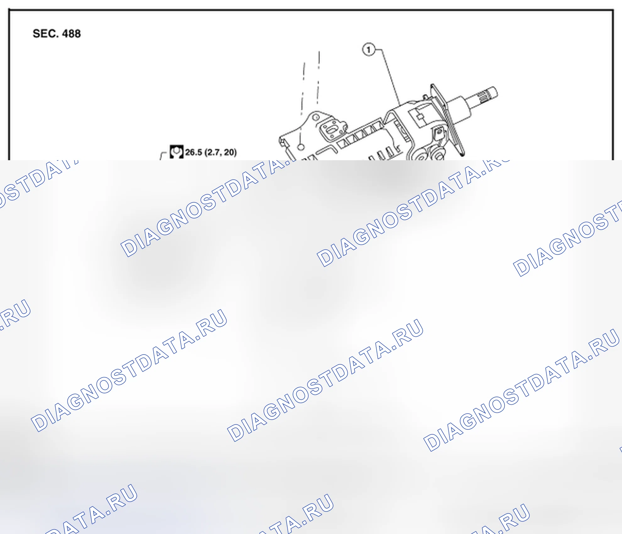 Рис. 26: Разборка и сборка. Nissan Pathfinder III рестайлинг