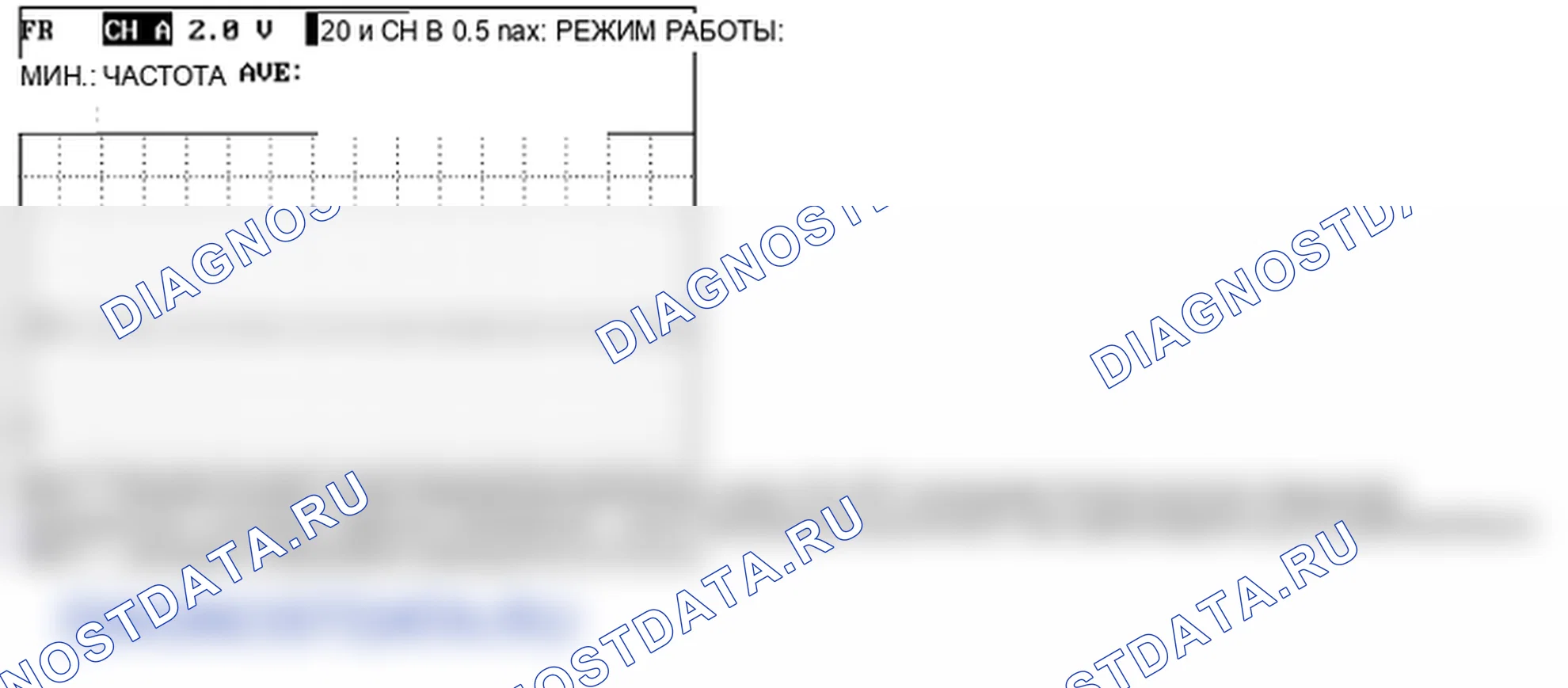 Анализ формы сигнала и данных — P2033. Hyundai Santa Fe CM
