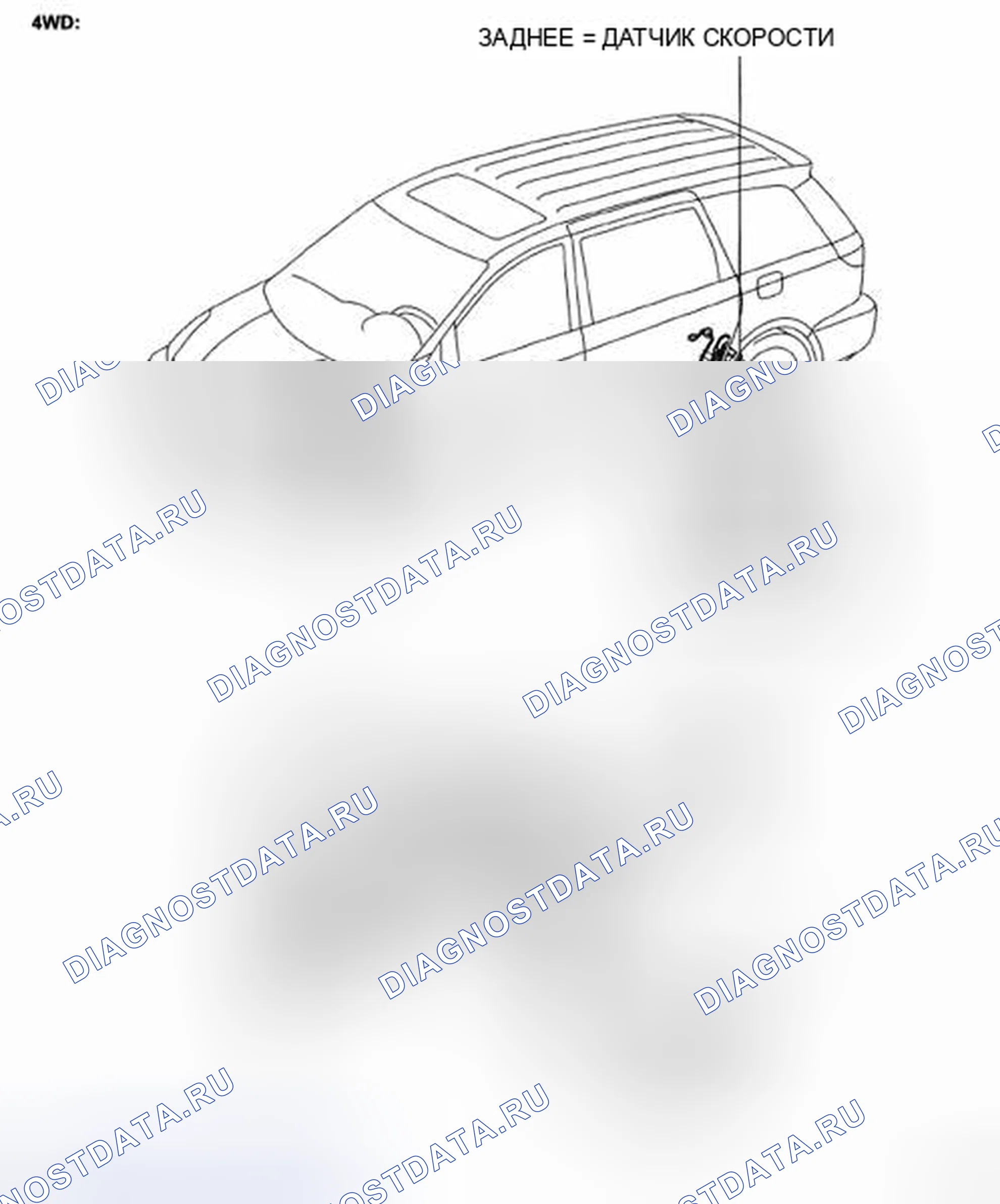 Рис. 150: КОМПОНЕНТЫ. Toyota Sienna II рестайлинг
