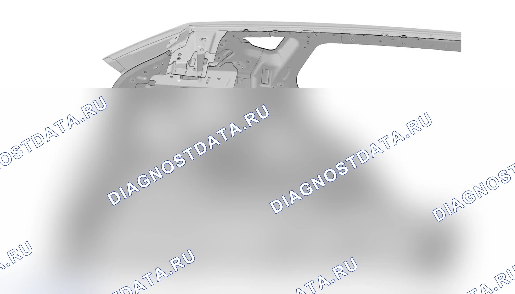 Водный демпфирующий клей Антикоррозионное уплотнение — Haval H6. Haval H6 III