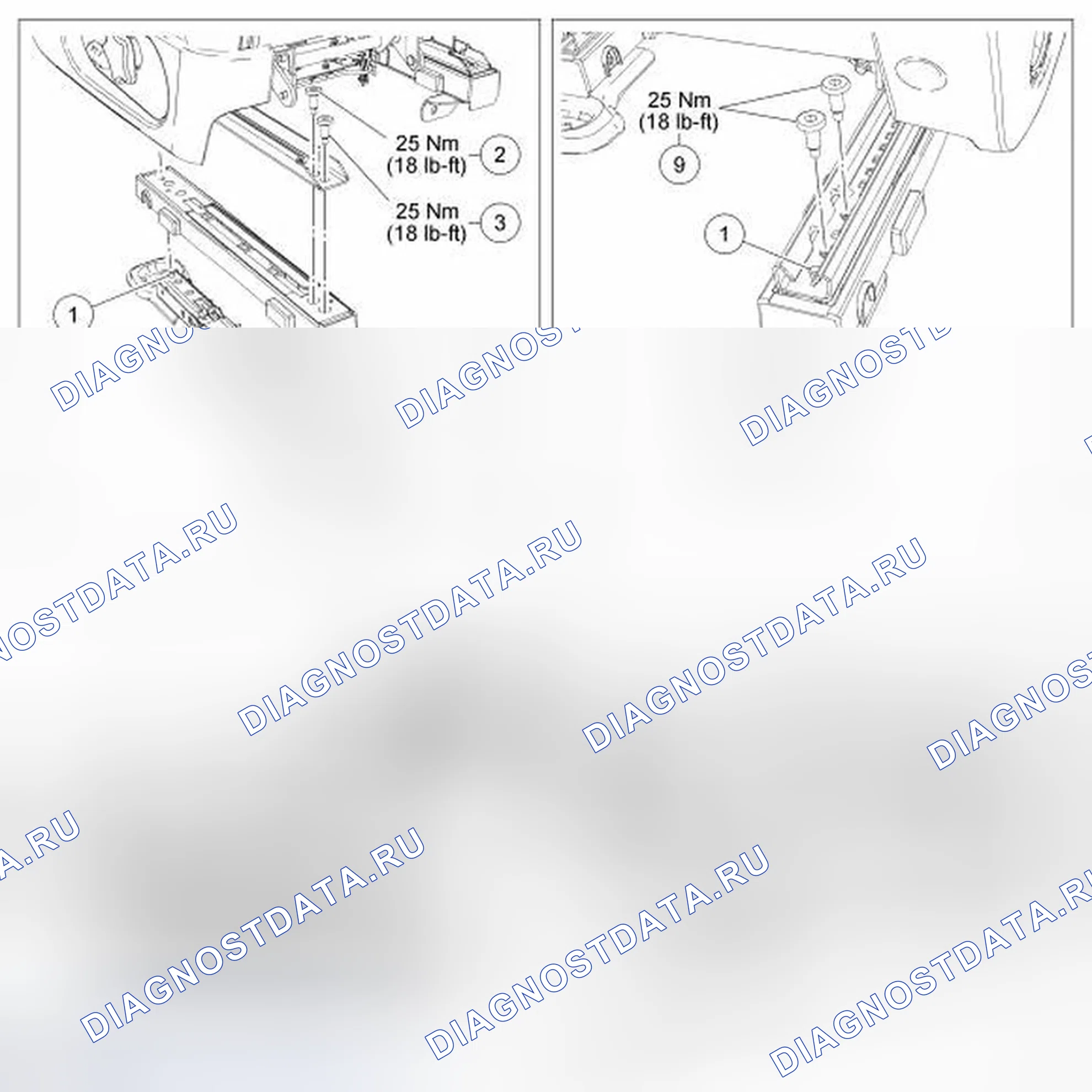Рис. 149: Датчик классификации пассажиров. Ford Explorer IV