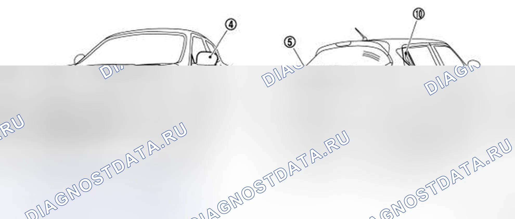 Рис. 138: Цвет наружной краски кузова. BMW 4 серия F32/F33 рестайлинг