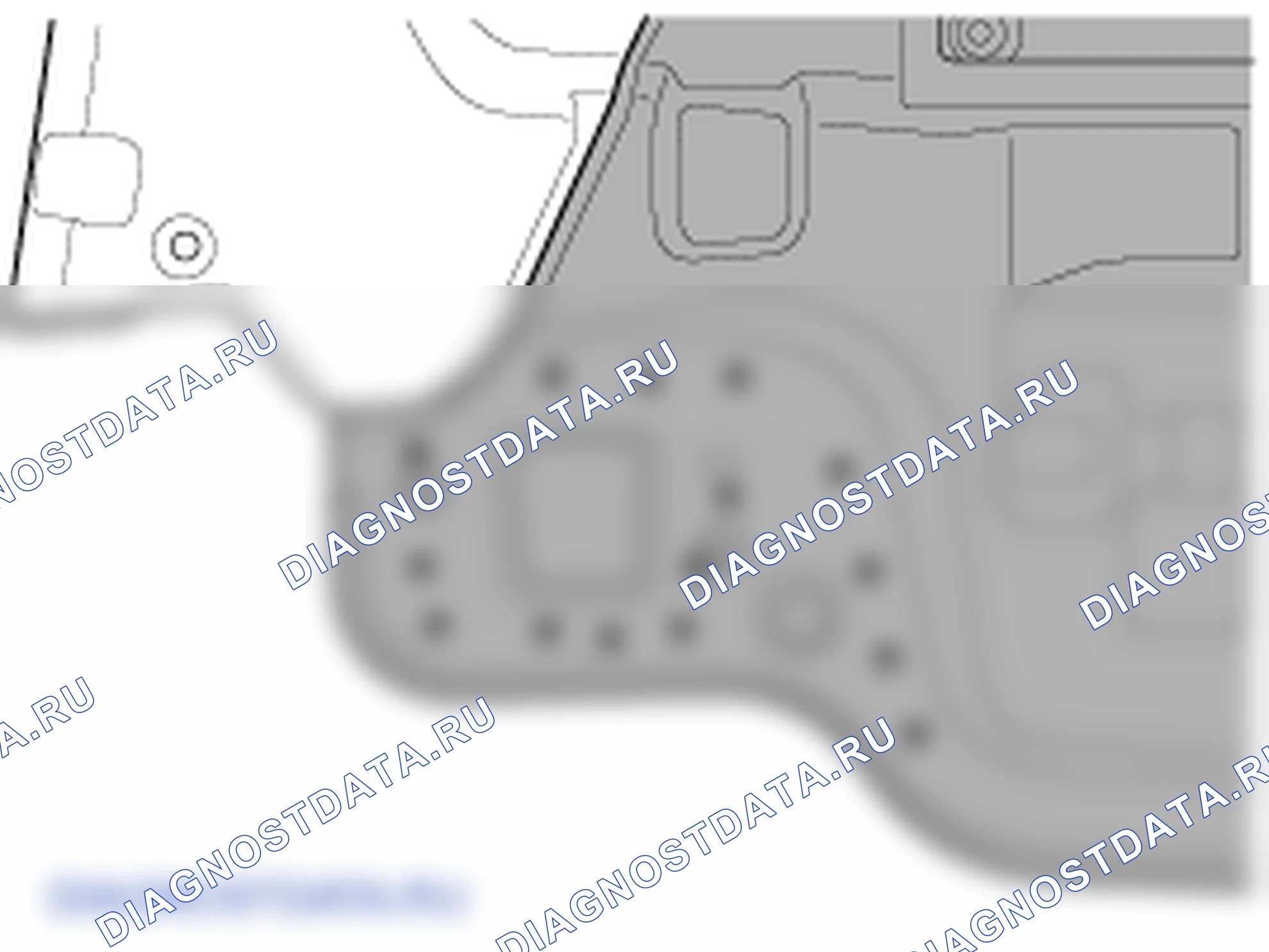 Снятие задней панели и заднего пола боковой элемент. Hyundai GRAND i10/Xcent BA