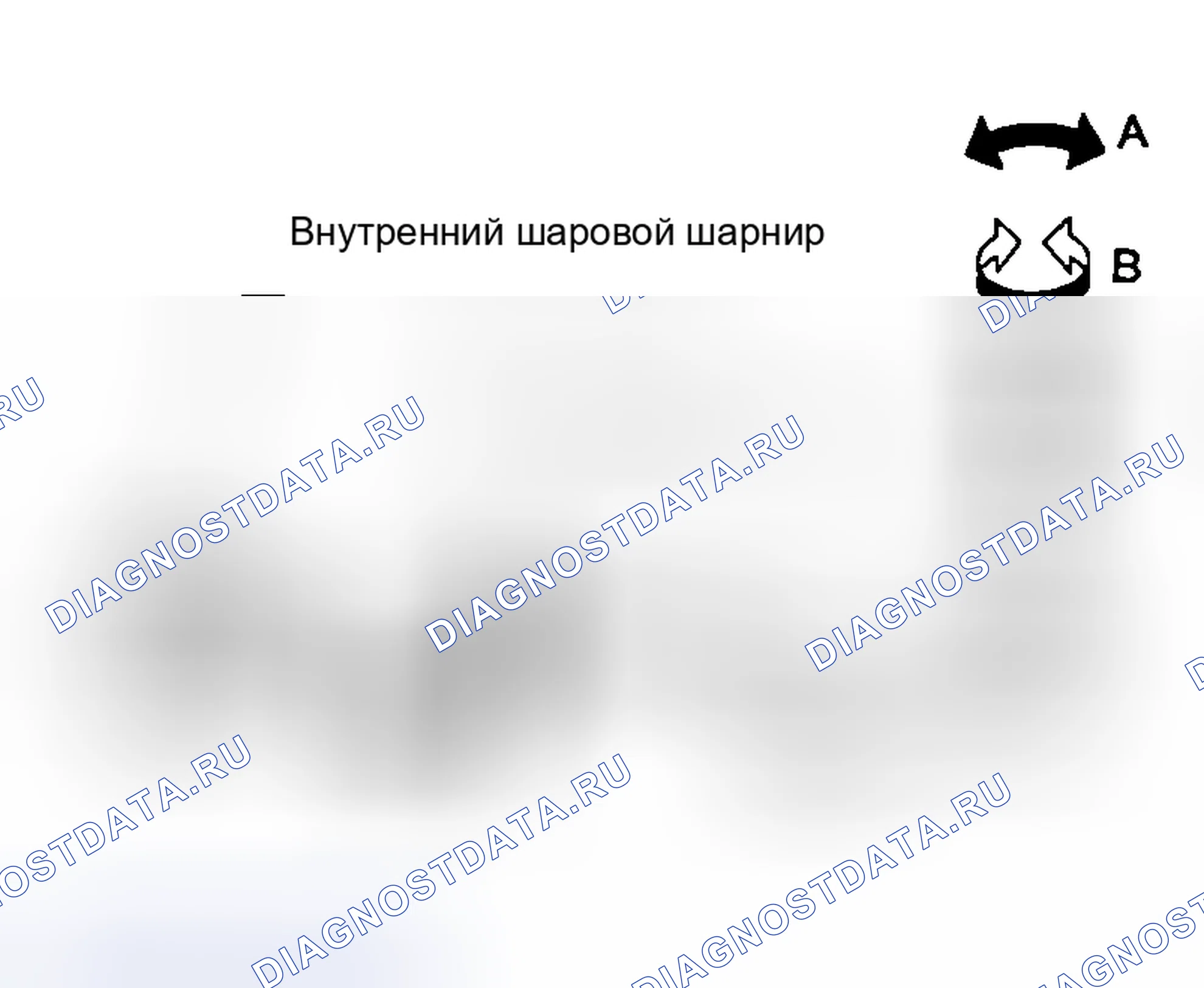 Рис. 6: НАРУЖНЫЕ И ВНУТРЕННИЕ ГНЕЗДА ТЯГ. Nissan Sentra B15