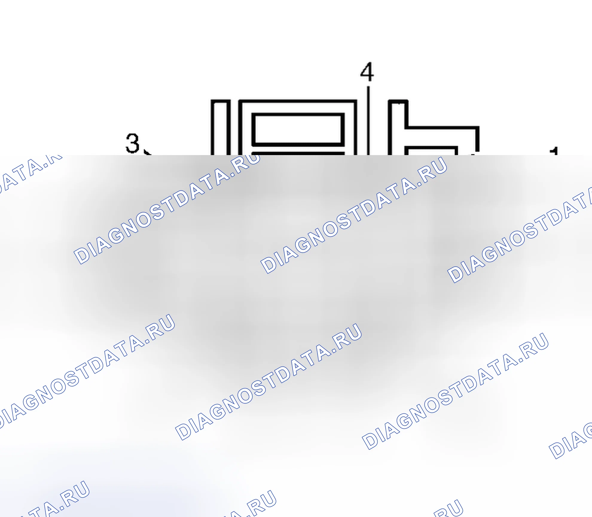 Рис. 5: ТЕСТ Q: ИНДИКАТОР ОТКЛЮЧЕНИЯ ПРИВОДА (O / D) НЕ РАБОТАЕТ. Hyundai Palisade I рестайлинг