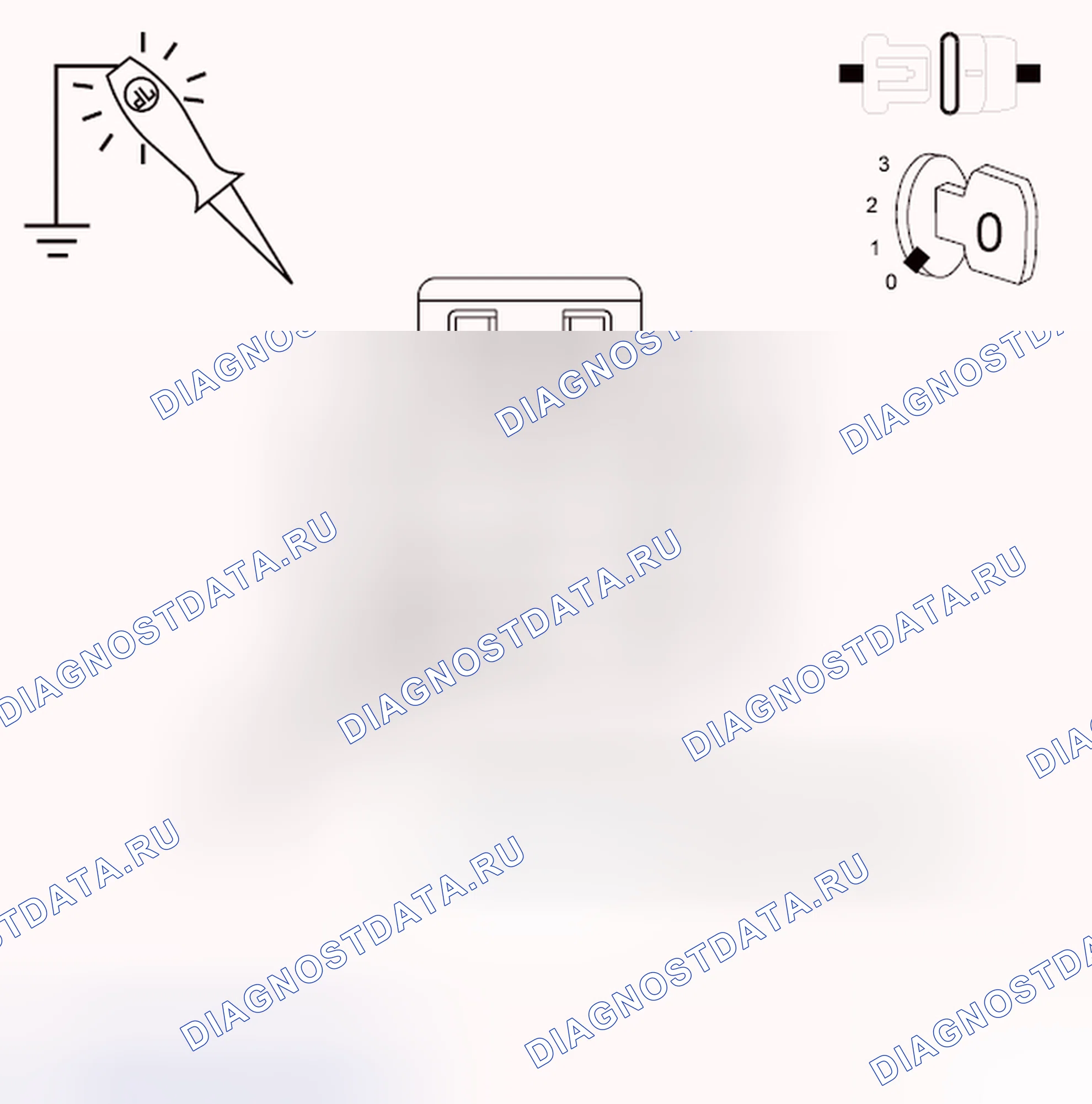 Рис. 126: ДИАГНОСТИЧЕСКИЙ ТЕСТ. Dodge Grand Caravan V