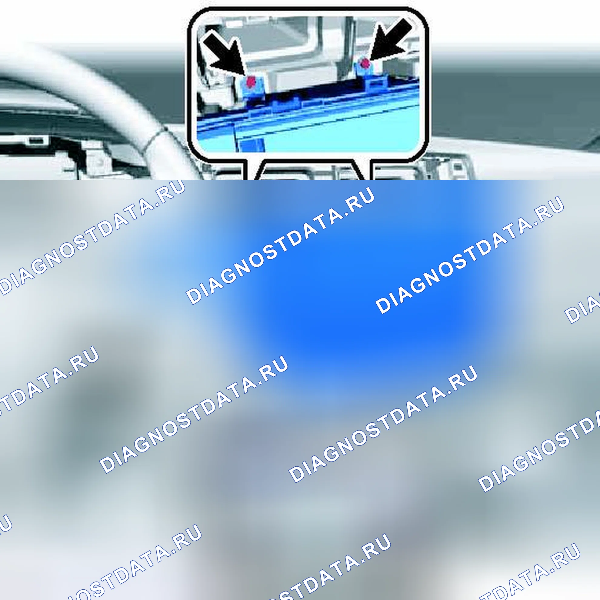 Рис. 380: ДЕМОНТАЖ. Toyota Avalon XX40