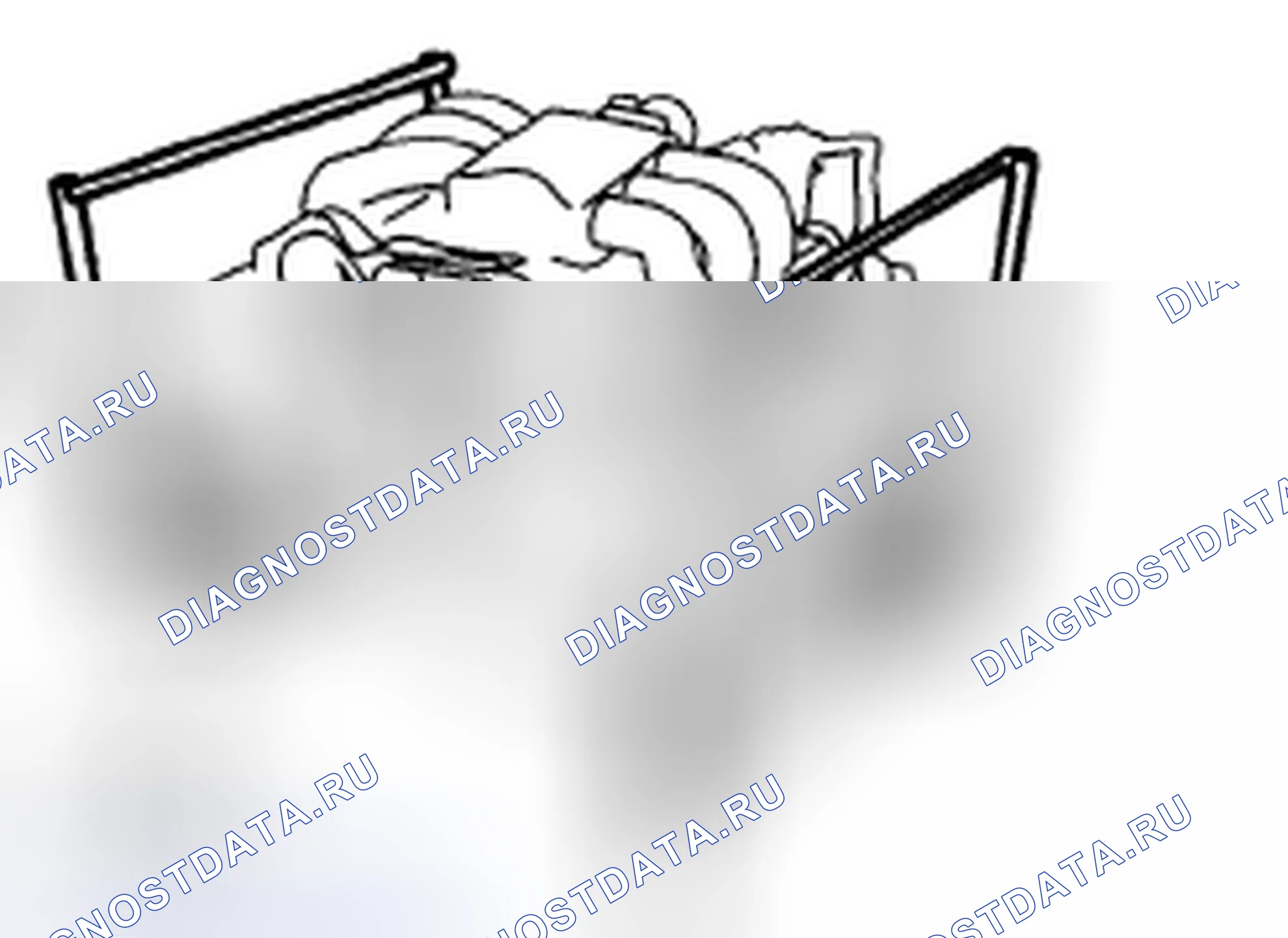 Рис. 498: ДЕМОНТАЖ. Subaru Outback BR рестайлинг