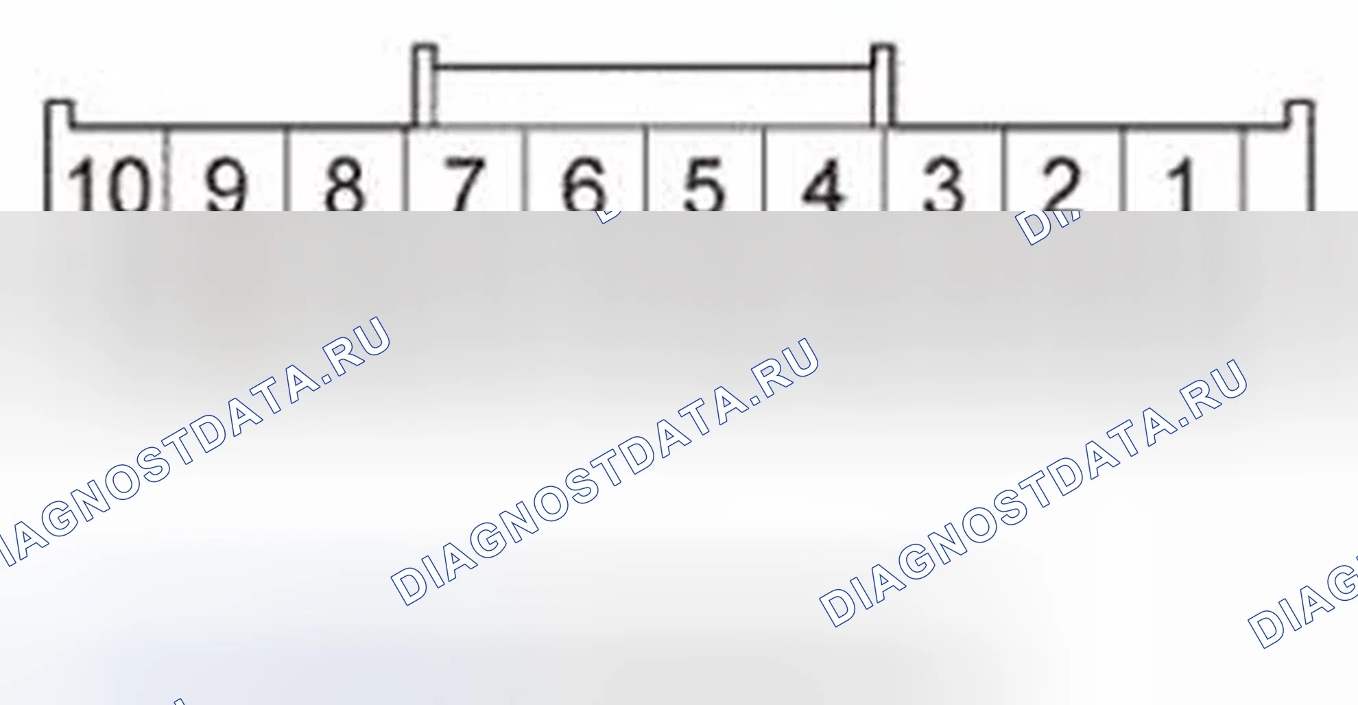 Рис. 858: РАЗЪЕМ АУДИОБЛОКА B (20P). Honda Civic IX