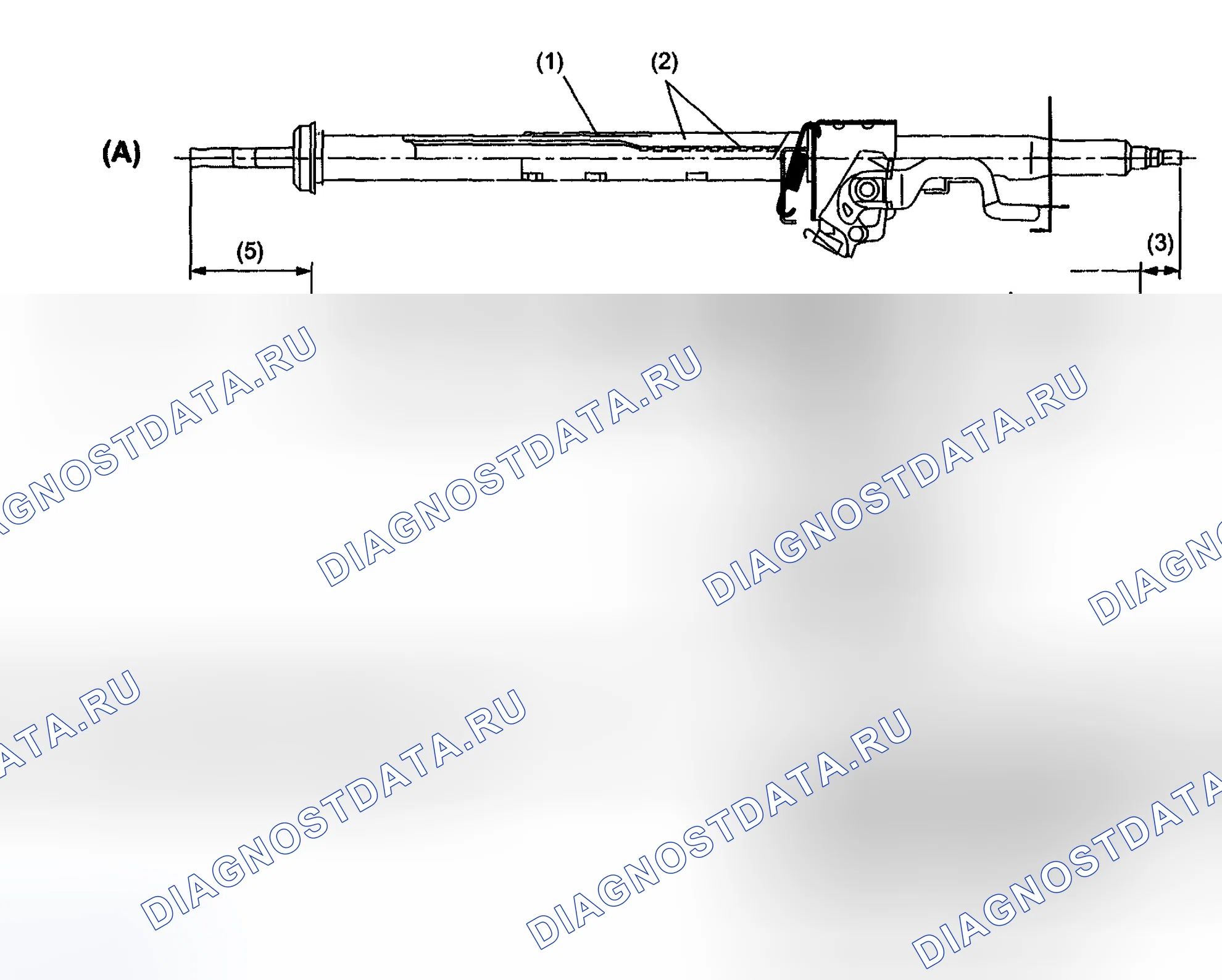 Рис. 193: ЭНЕРГОПОГЛОЩАЮЩИЙ МЕХАНИЗМ. Subaru Impreza GD/GC/GG рестайлинг