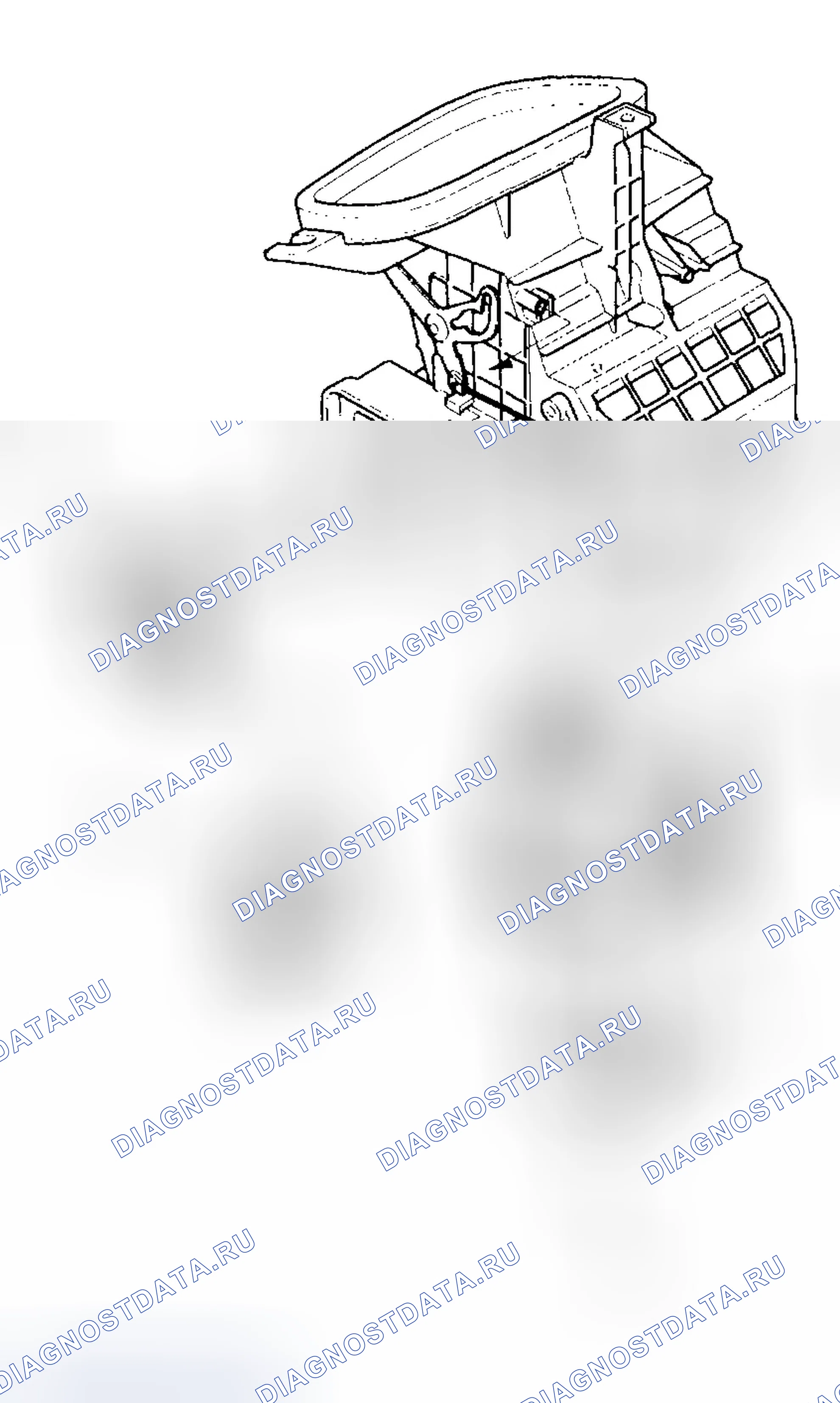 Рис. 94: Замена компонентов воздуходувки. Honda Pilot I