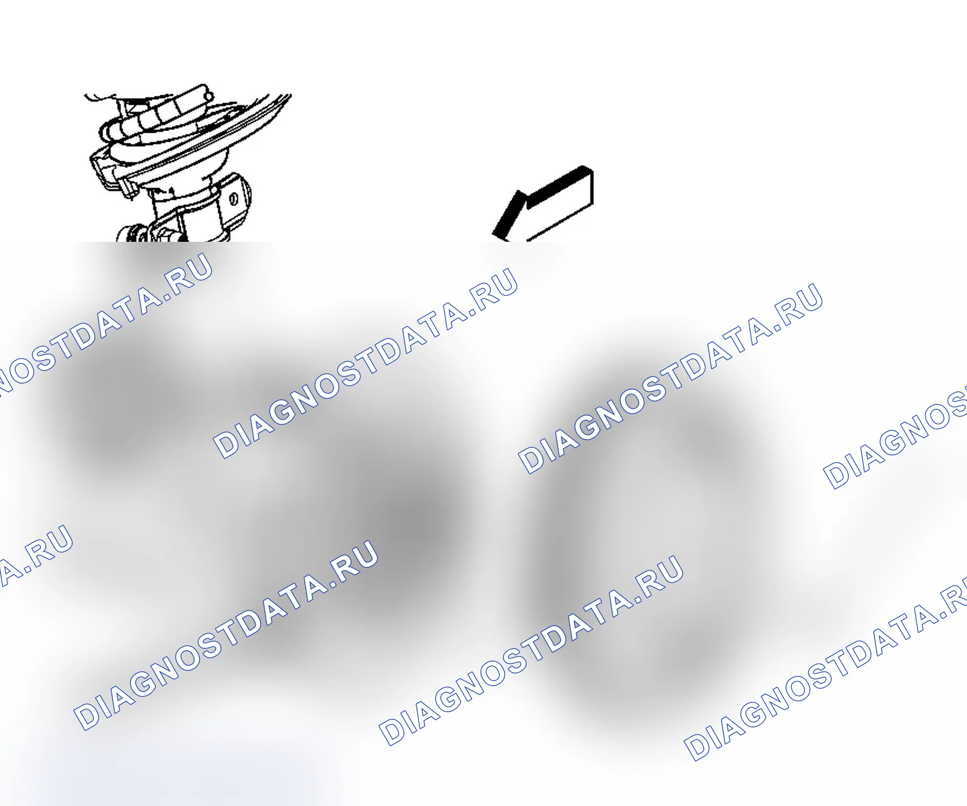 Рис. 14: Замена тормозного ротора - задняя часть (Z7U). Pontiac Grand Prix VII
