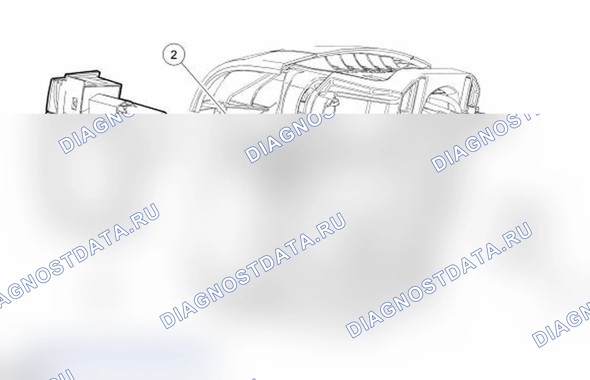 Рис. 27: Органы управления рулевым колесом. Ford Taurus V