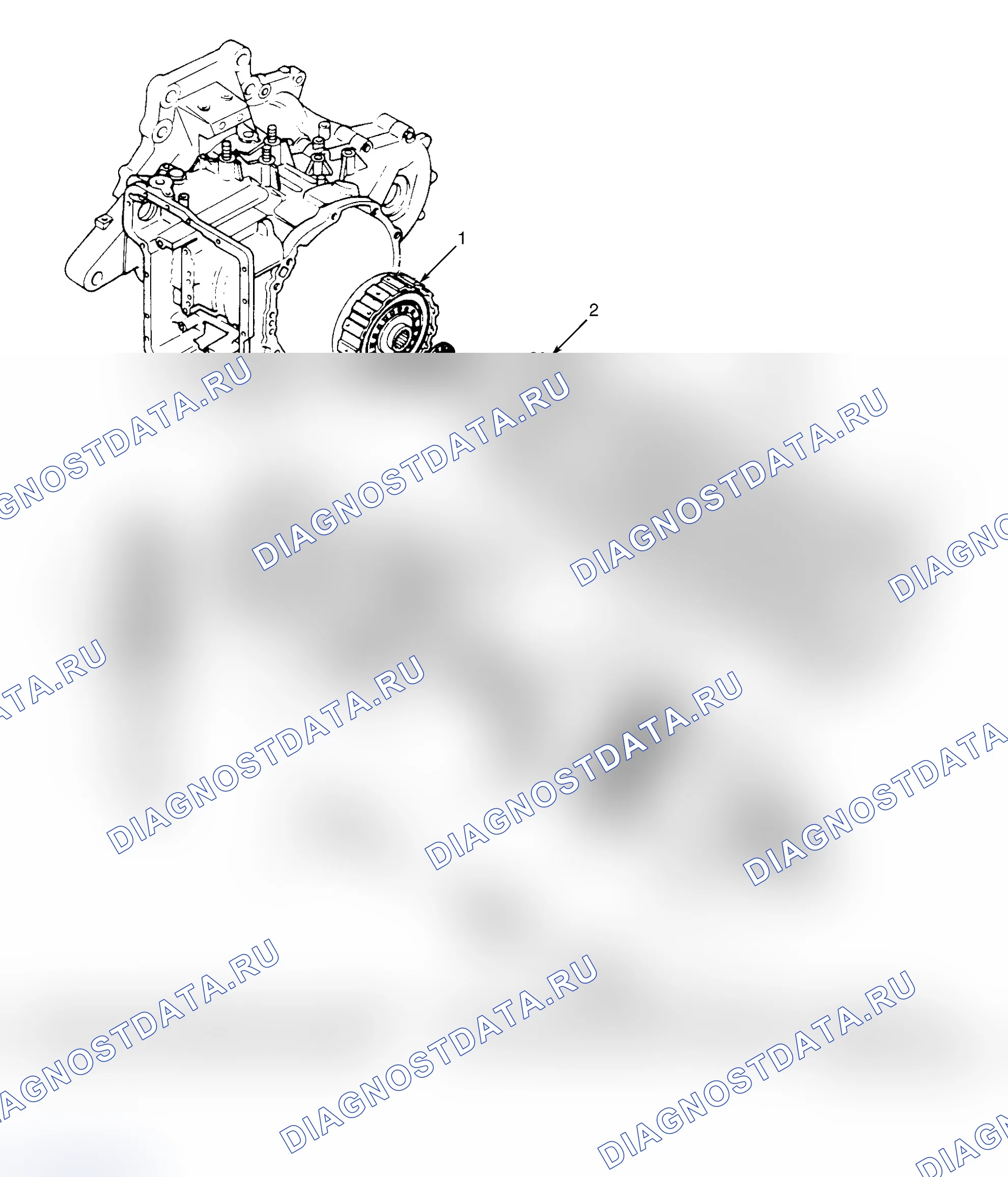 Рис. 1: РАЗБОРКА ТРАНСАКСЕЛЯ. Mazda MX-6 V