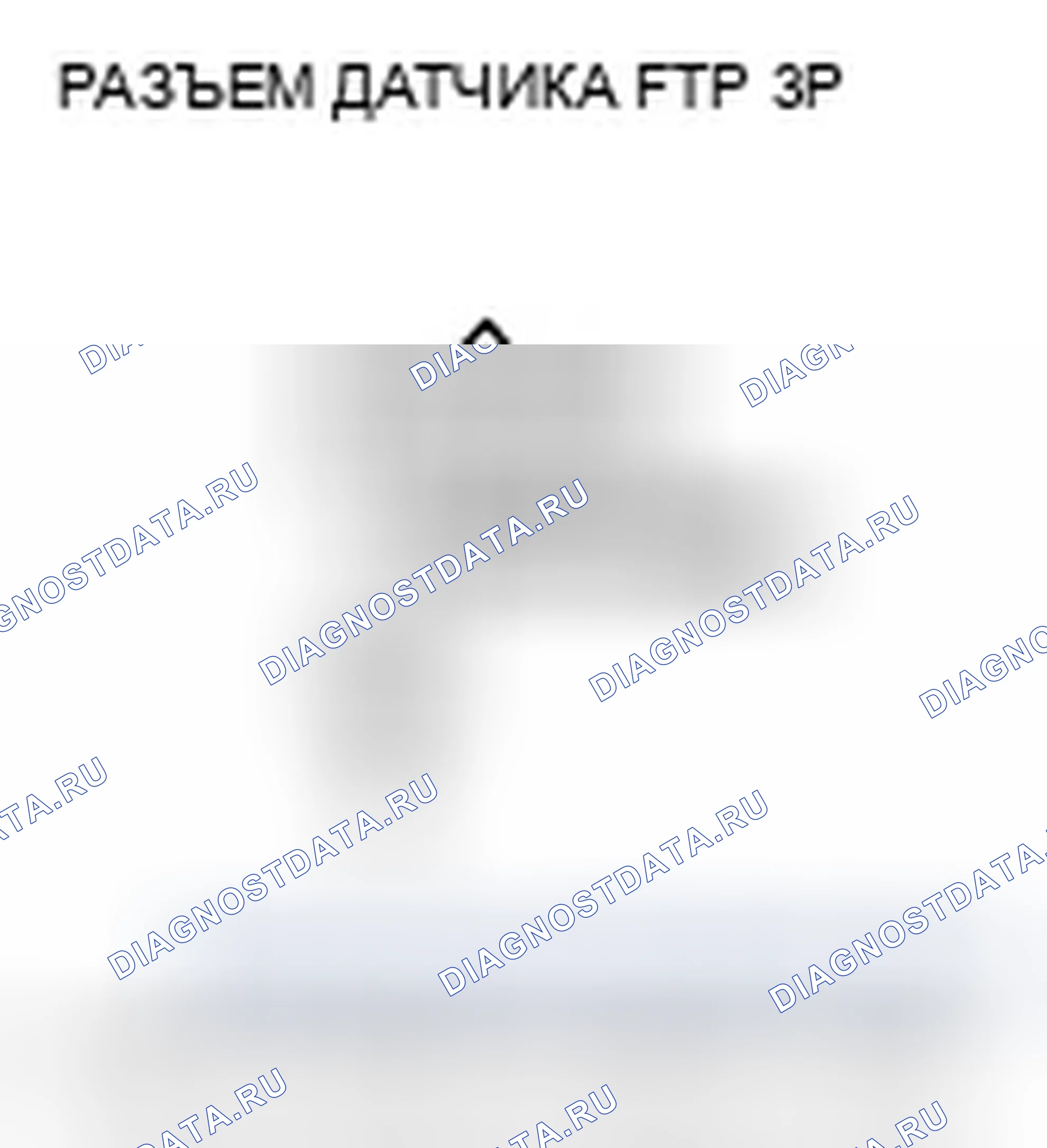 Рис. 32: P0452 расшифровка кода ошибки: низковольтная цепь датчика FTP. Honda Fit I