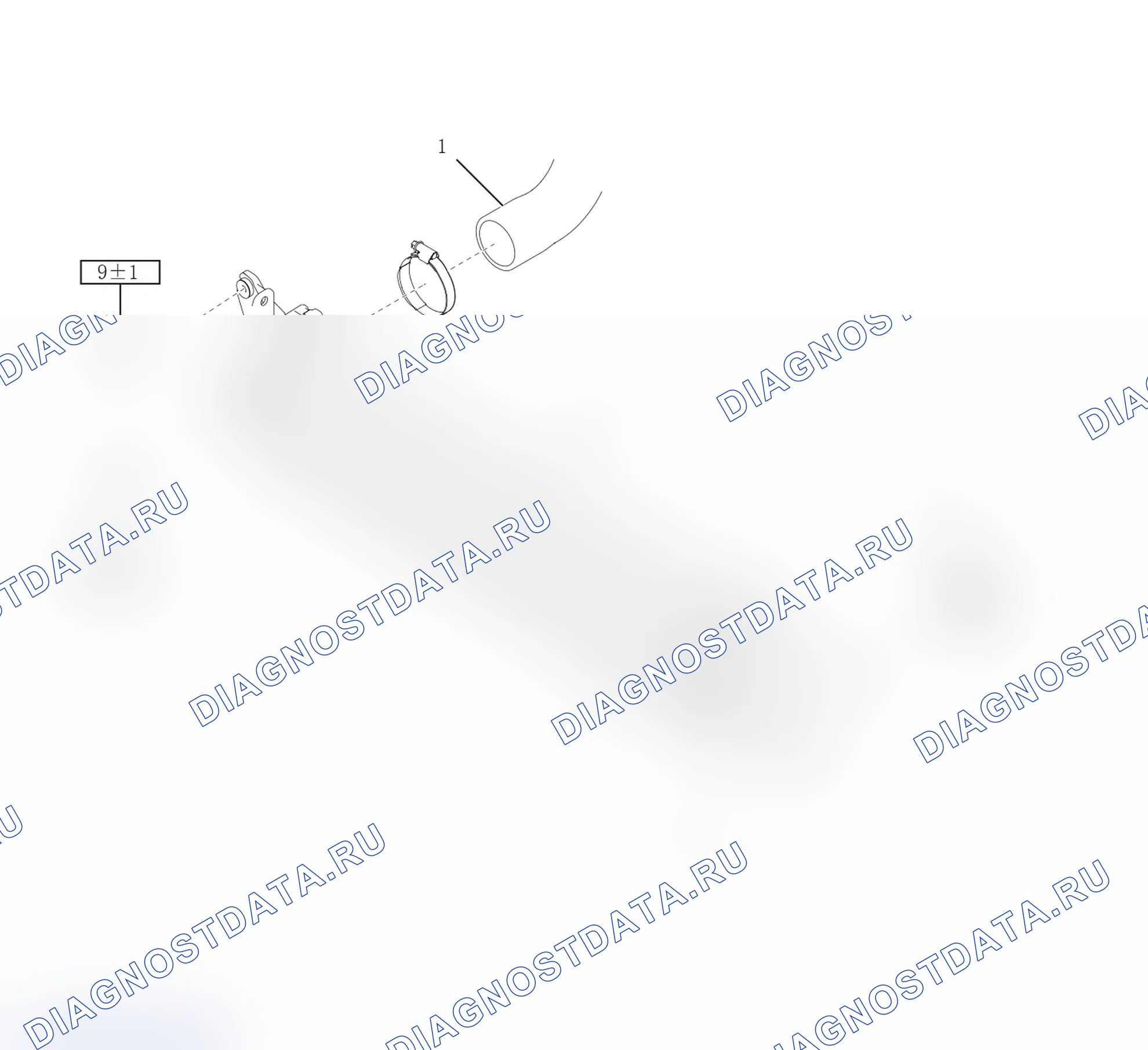 Схема расположения интеркулера — Great Wall King-Kong-Cannon. Great-Wall King Kong Cannon I