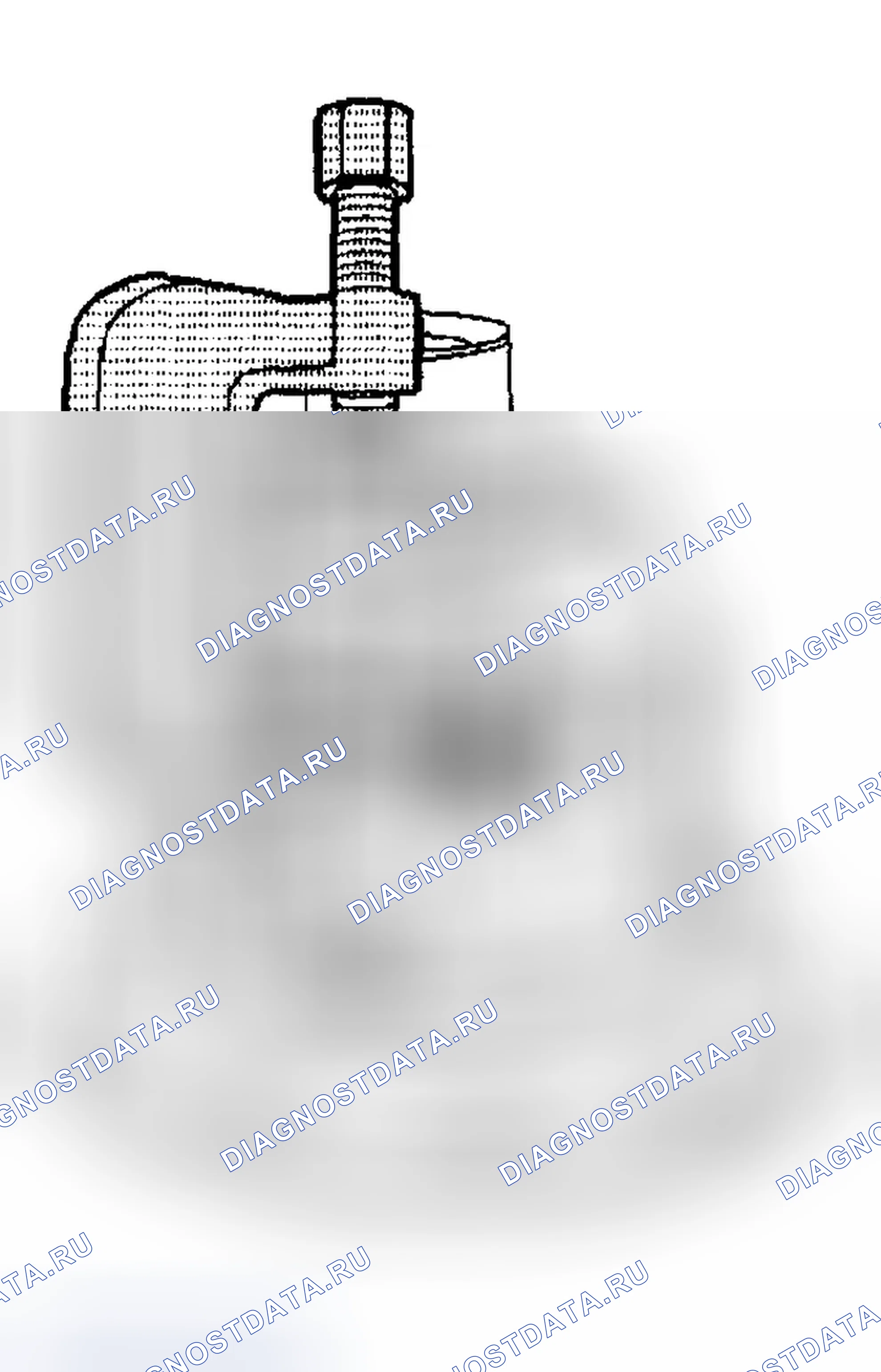 Рис. 327: Блокировка дифференциала Разобрать. Chevrolet TrailBlazer I