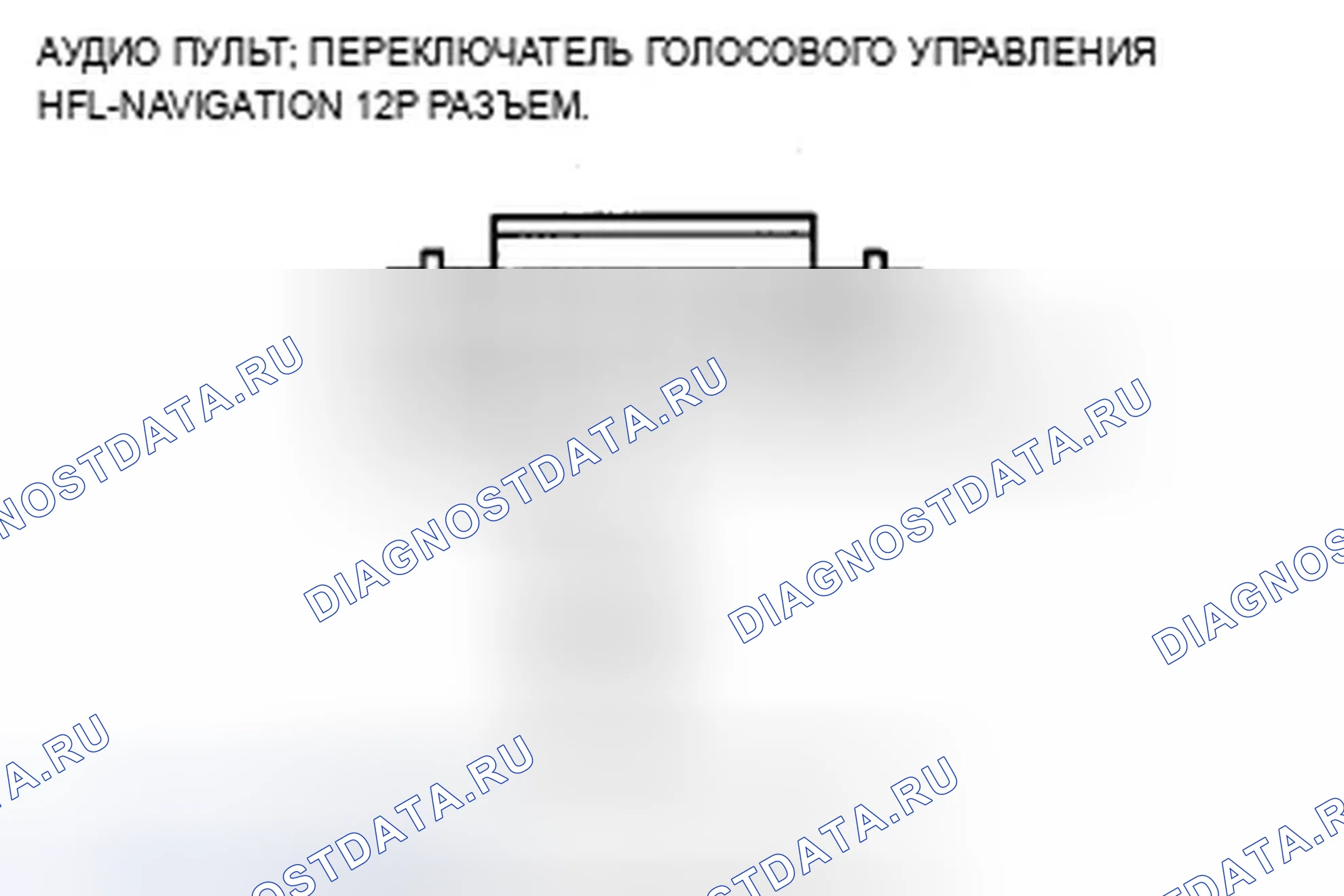 Рис. 606: B1779 расшифровка кода ошибки: неисправность переключателя рулевого колеса HandsFreeLink. Acura ZDX I