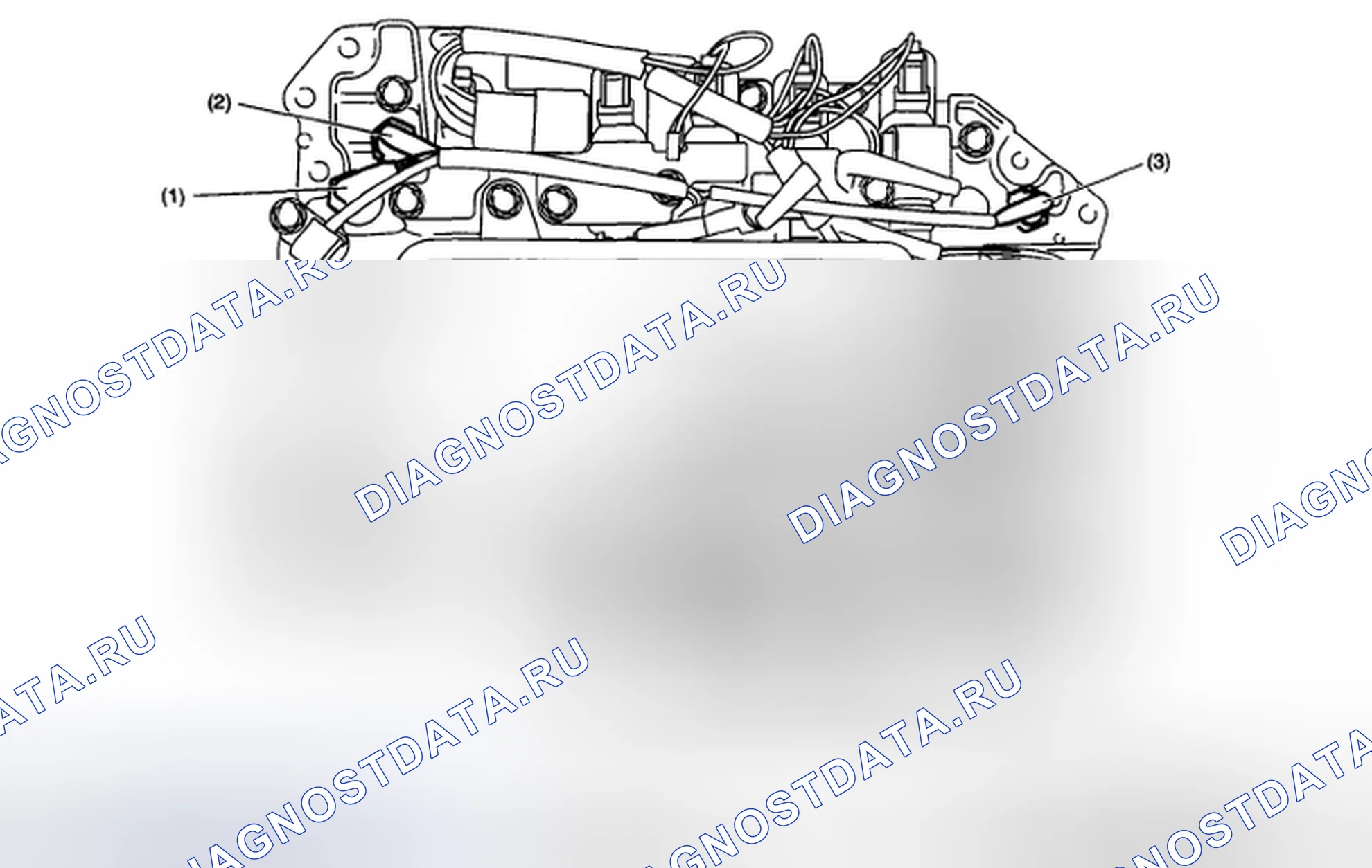 Рис. 739: РЕЛЕ ДАВЛЕНИЯ МАСЛА. Subaru Outback BP рестайлинг