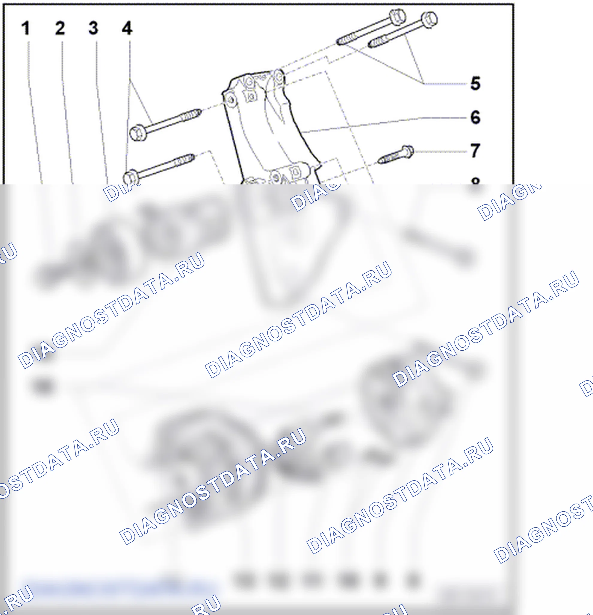 Генератор. Volkswagen Golf Mk5