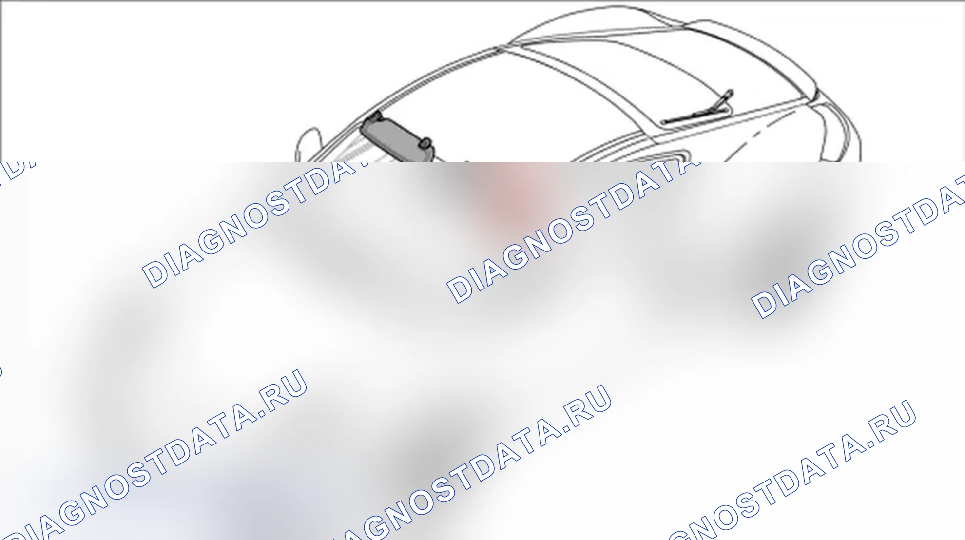 Рис. 79: Снятие солнцезащитного козырька. Porsche Boxster S 987