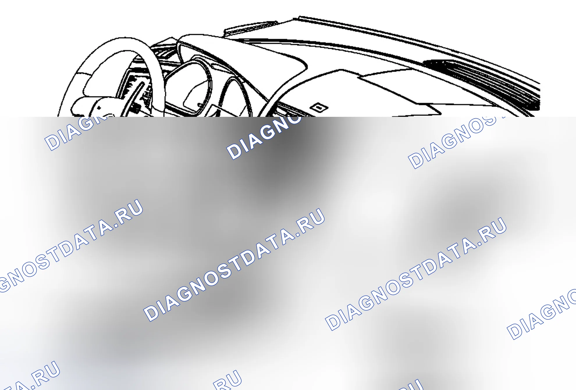 Рис. 133: Замена обрезной пластины аксессуара приборной панели (траверса). Chevrolet Traverse I