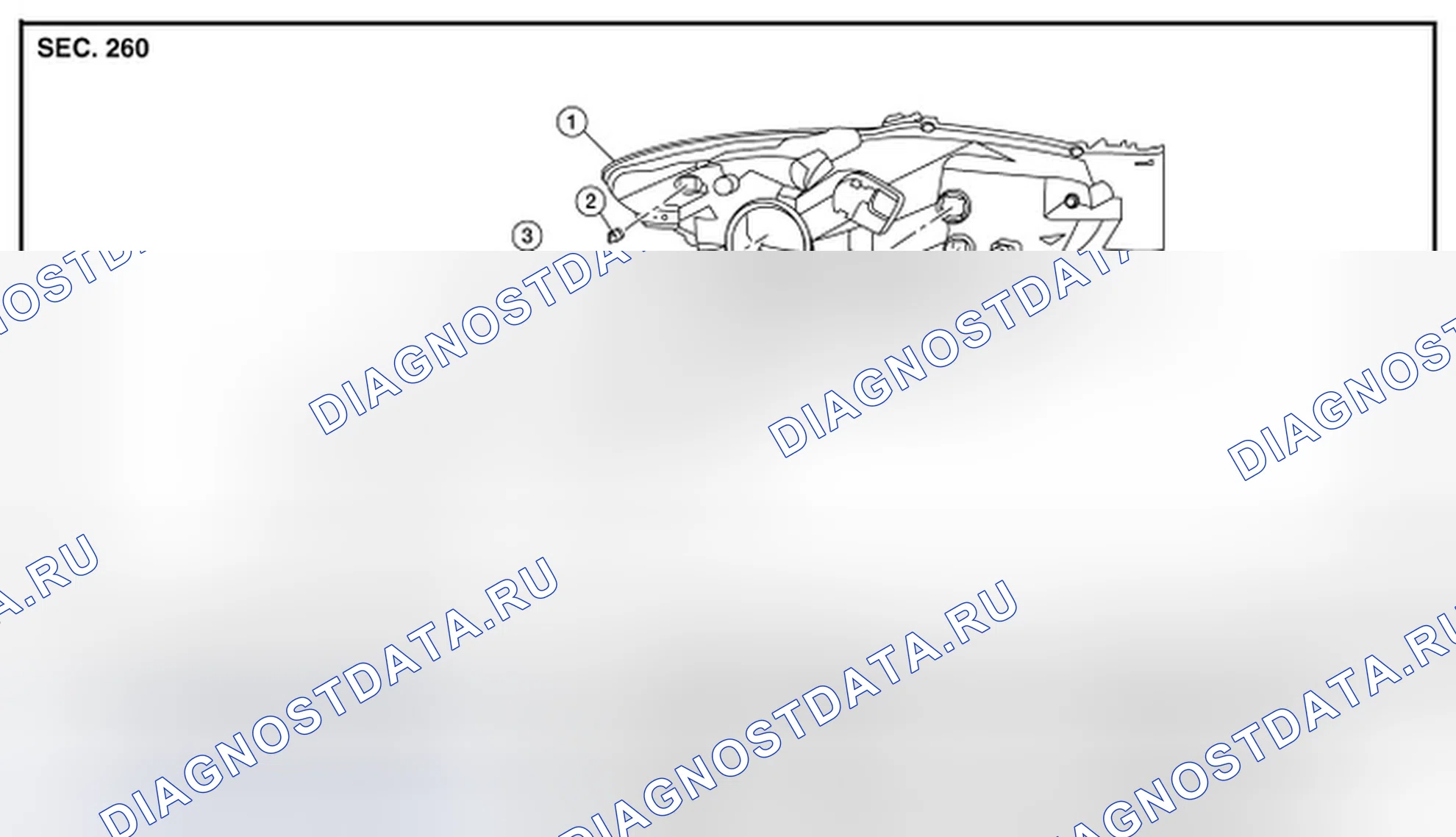 Рис. 157: Разнесенный вид. Infiniti QX60 I