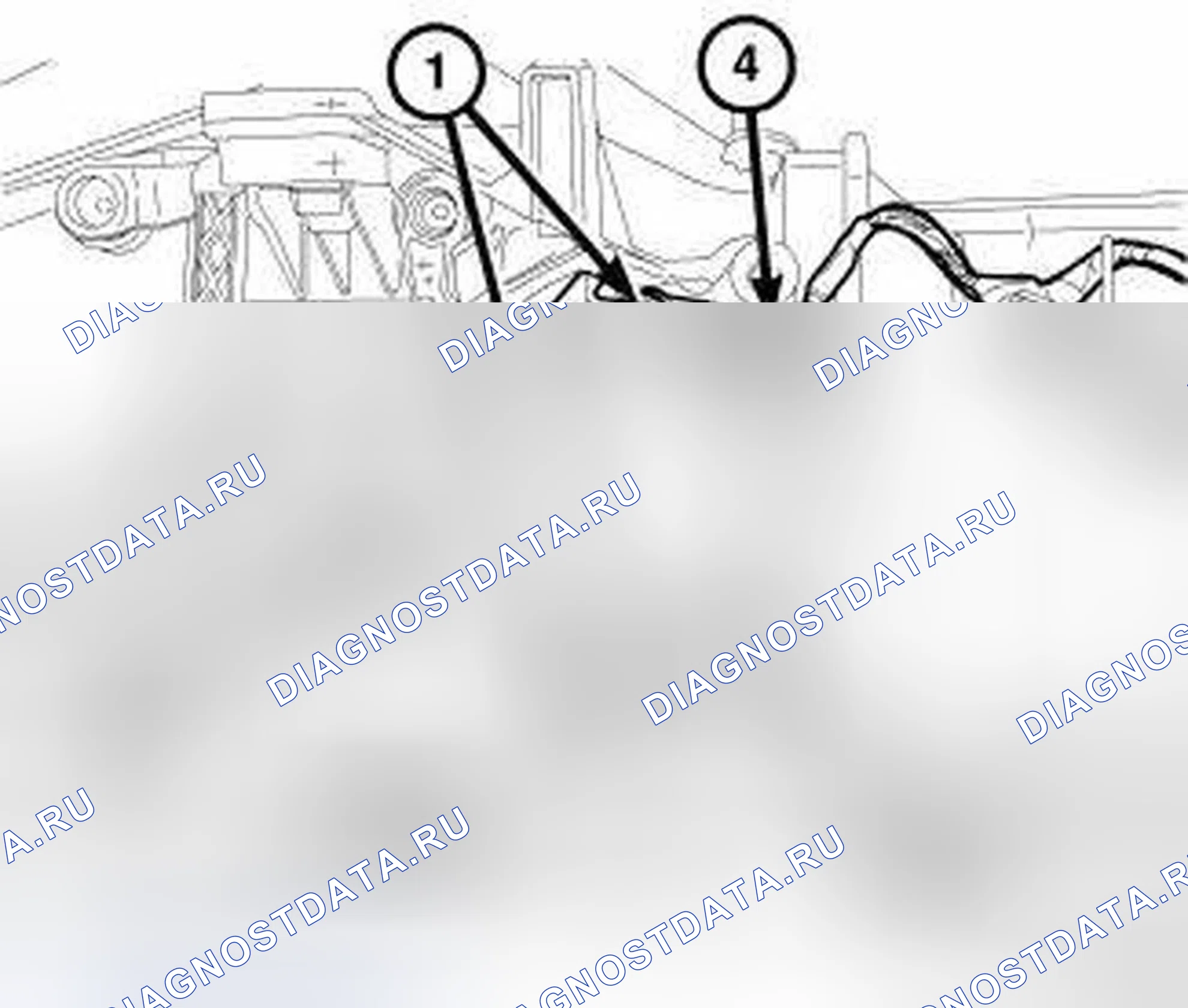 Рис. 18: ПРАВАЯ СТОРОНА. Chrysler Town & Country V рестайлинг
