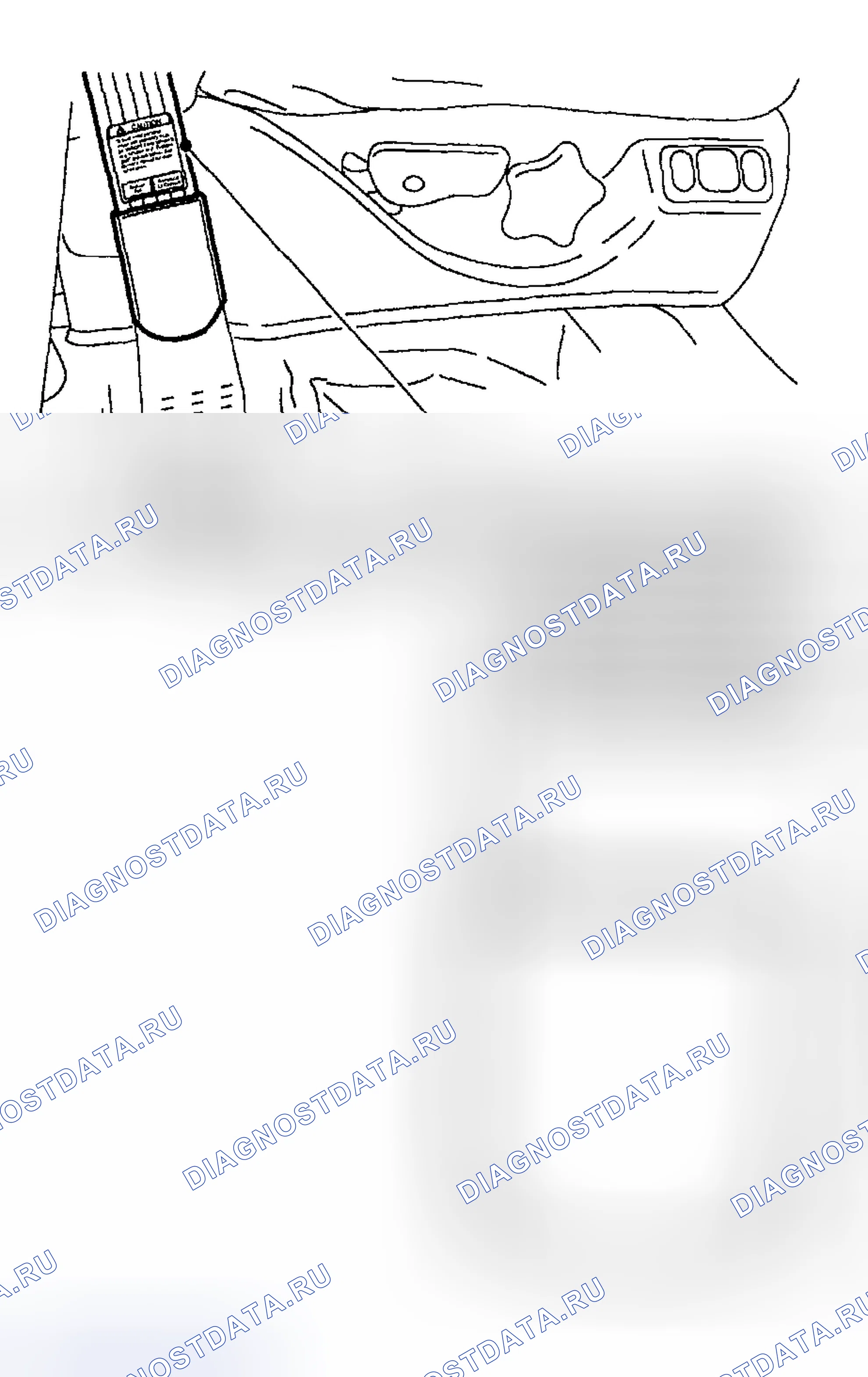 Рис. 185: Расположение этикетки. Ford Pickup F250 Super Duty I
