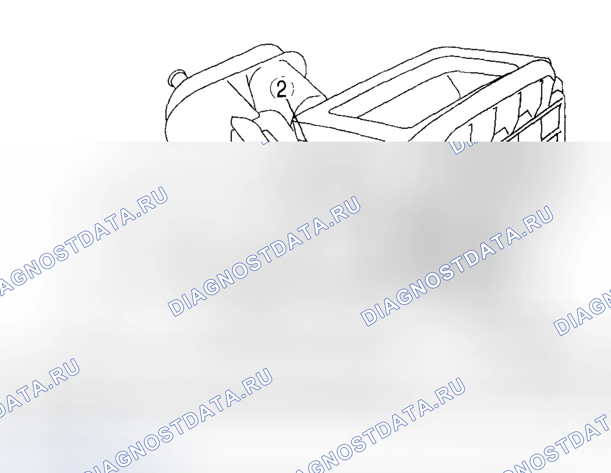 Рис. 12: ДЕМОНТАЖ / МОНТАЖ ПРИВОДА ВОЗДУХОЗАБОРНИКА. Mazda MX-5 NC рестайлинг
