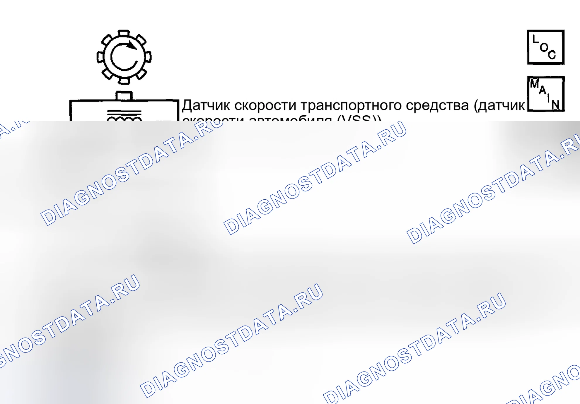Рис. 323: расшифровка кода ошибки P0502. Pontiac Montana I