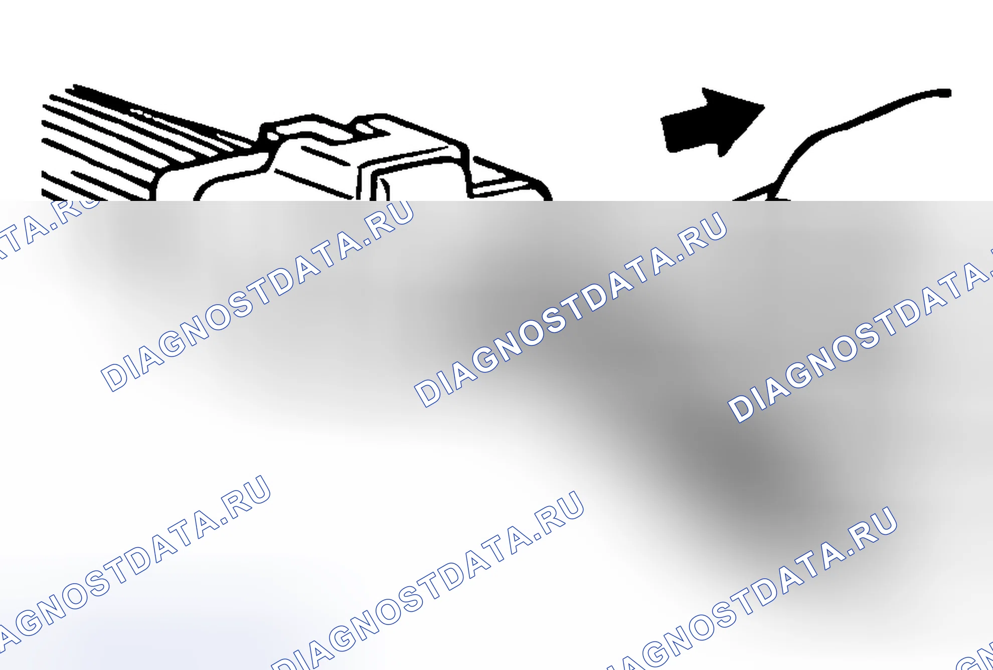 Рис. 13: ПРОВЕРКА ШТЫРЕЙ РАЗЪЕМА. Mitsubishi Endeavor I