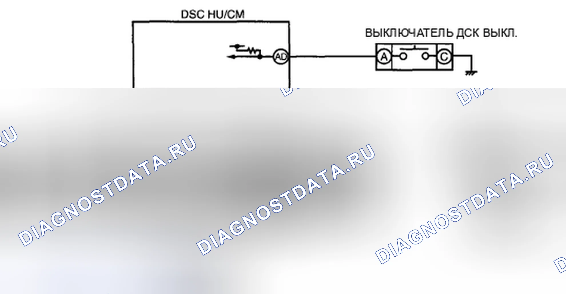 Рис. 5: расшифровка кода ошибки C1093 [КОНТРОЛЬ ДИНАМИЧЕСКОЙ УСТОЙЧИВОСТИ (DSC)]. Audi R8 I