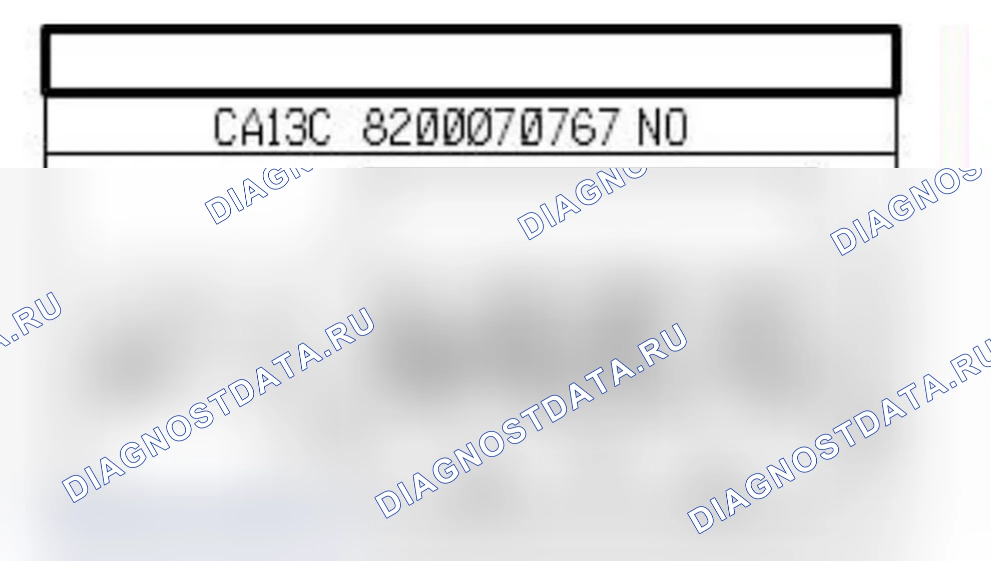 Распиновка разъёма 139 — Элприв. замка лев. задн. двери. Renault Megane III